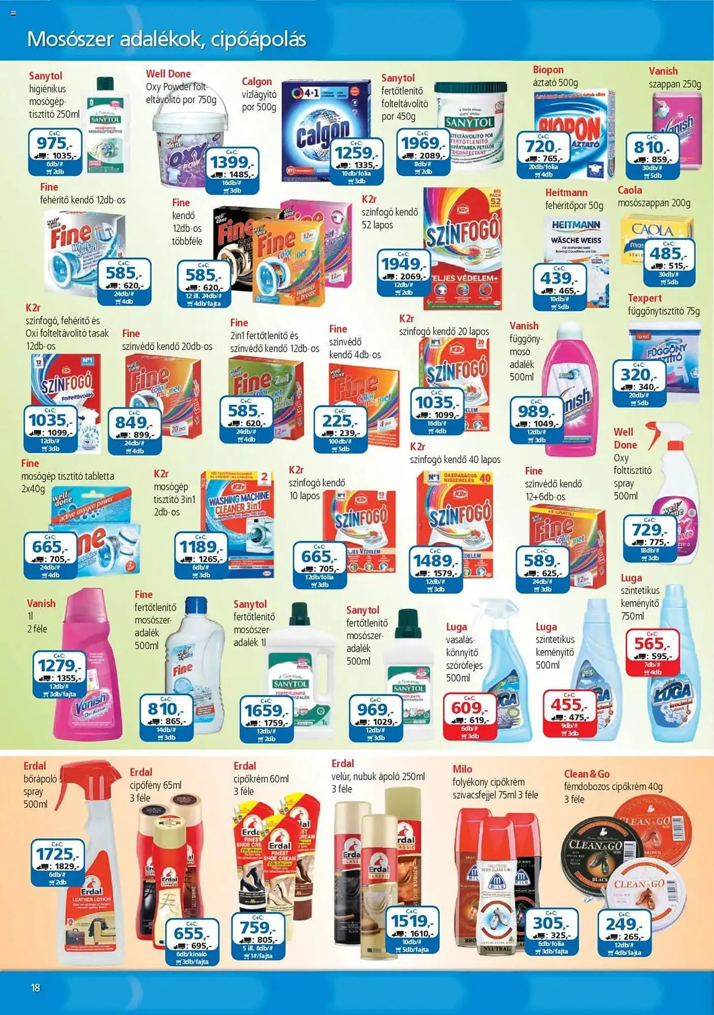 Katalógus ÁRKLUB akciós újság április 1.-tól április 30.-ig 2025. - Oldal 18