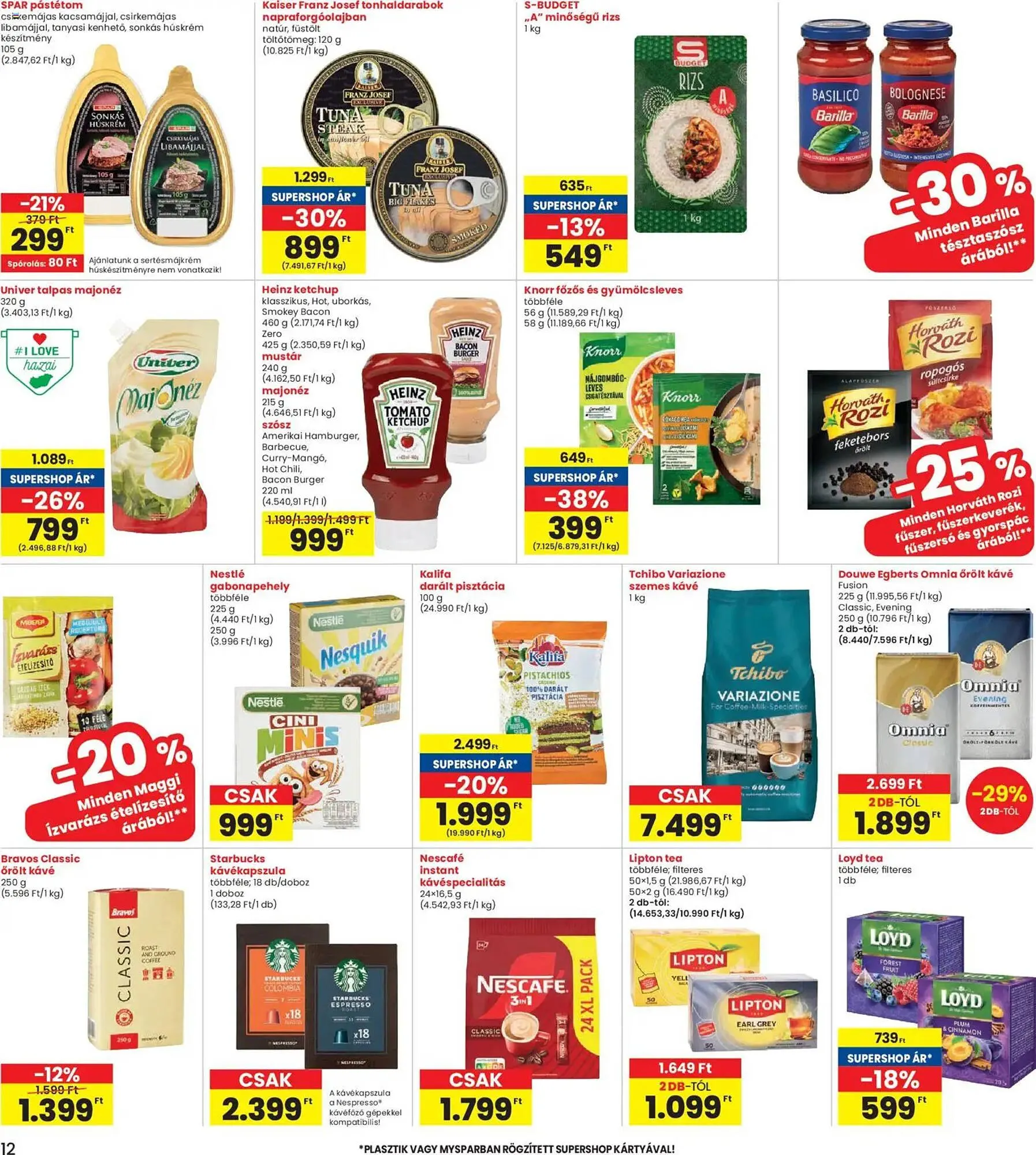 Katalógus Interspar akciós újság február 26.-tól március 4.-ig 2026. - Oldal 12