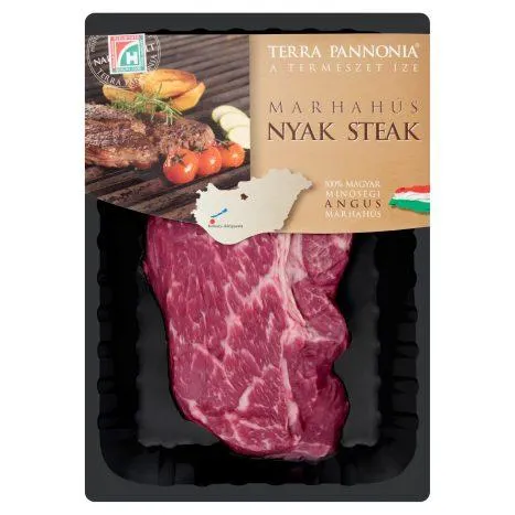 Terra Pannonia érlelt Angus marhahús nyak steak