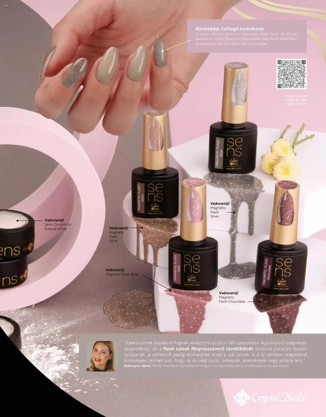 Katalógus Crystal Nails - Ősz/Tél katalógus 2023 szeptember 4.-tól december 31.-ig 2023. - Oldal 7