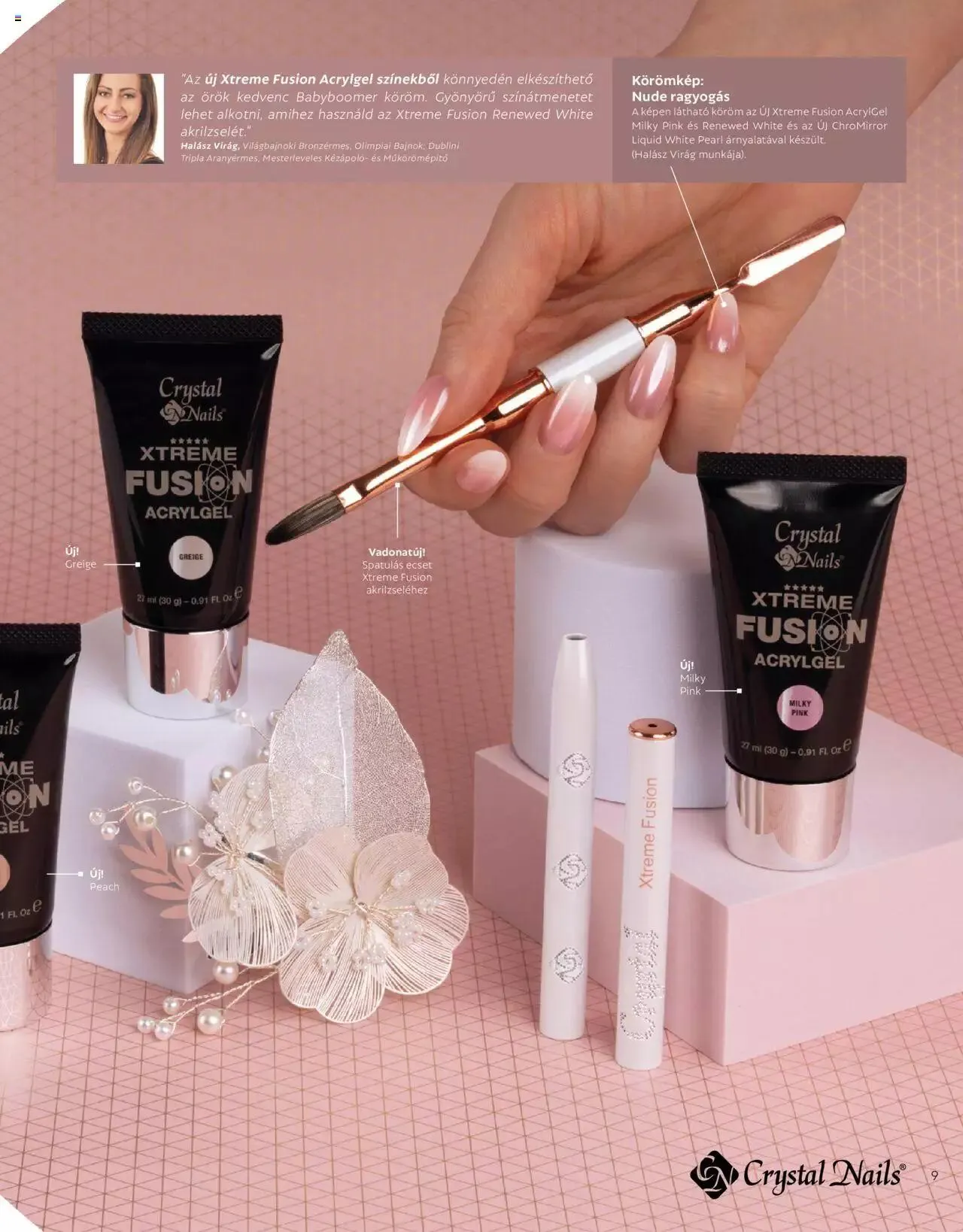 Katalógus Crystal Nails - Ősz/Tél katalógus 2023 szeptember 4.-tól december 31.-ig 2023. - Oldal 9