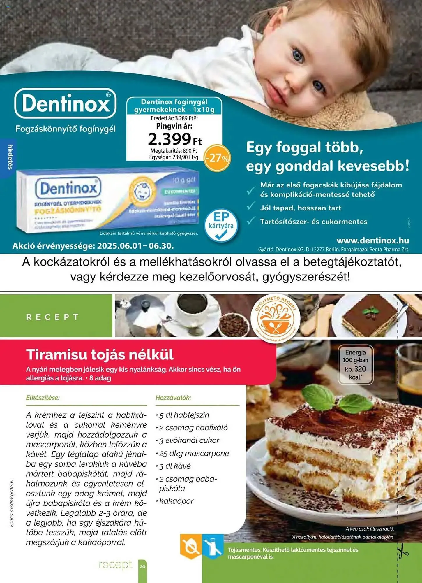 Katalógus Pingvin Patika akciós újság június 1.-tól június 30.-ig 2025. - Oldal 20