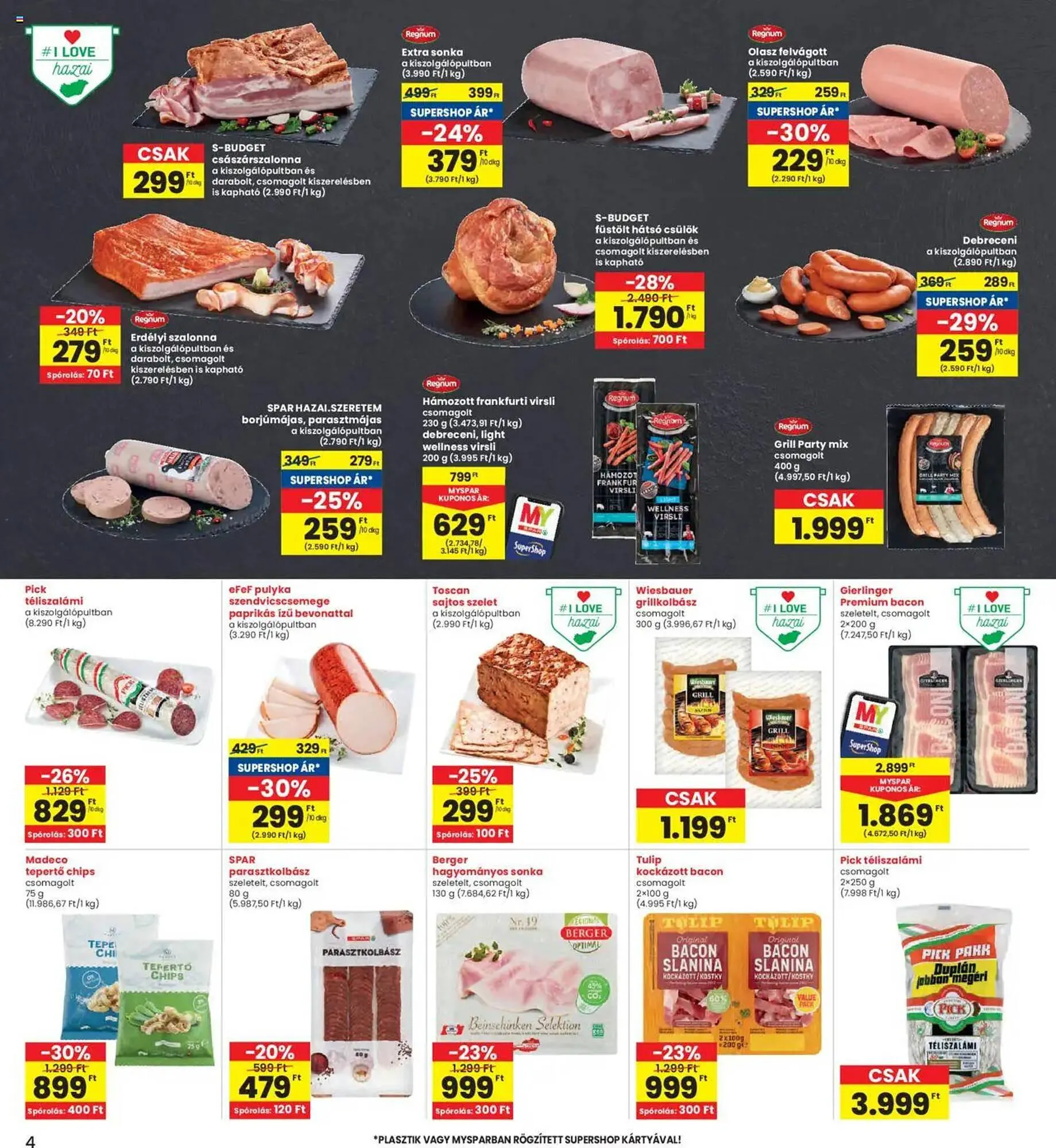 Katalógus Interspar akciós újság augusztus 7.-tól augusztus 13.-ig 2025. - Oldal 4