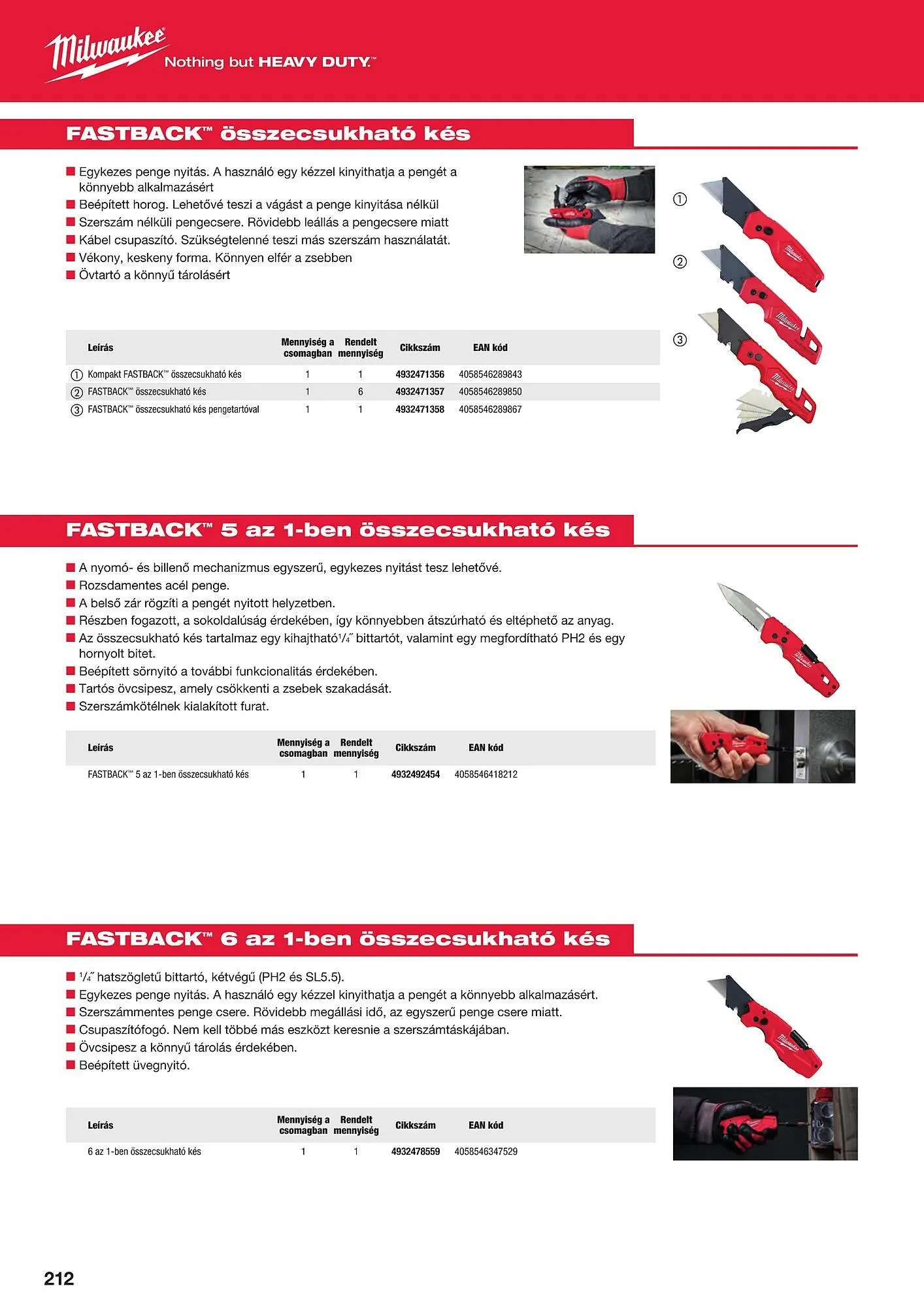Katalógus Milwaukee akciós újság szeptember 16.-tól december 31.-ig 2025. - Oldal 212