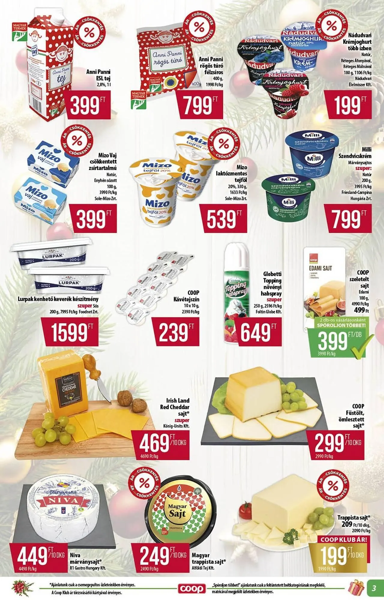 Katalógus Coop akciós újság december 18.-tól december 31.-ig 2025. - Oldal 3