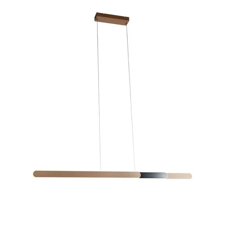 Hanglamp brons incl. LED dimbaar in kelvin verstelbaar - Yipke