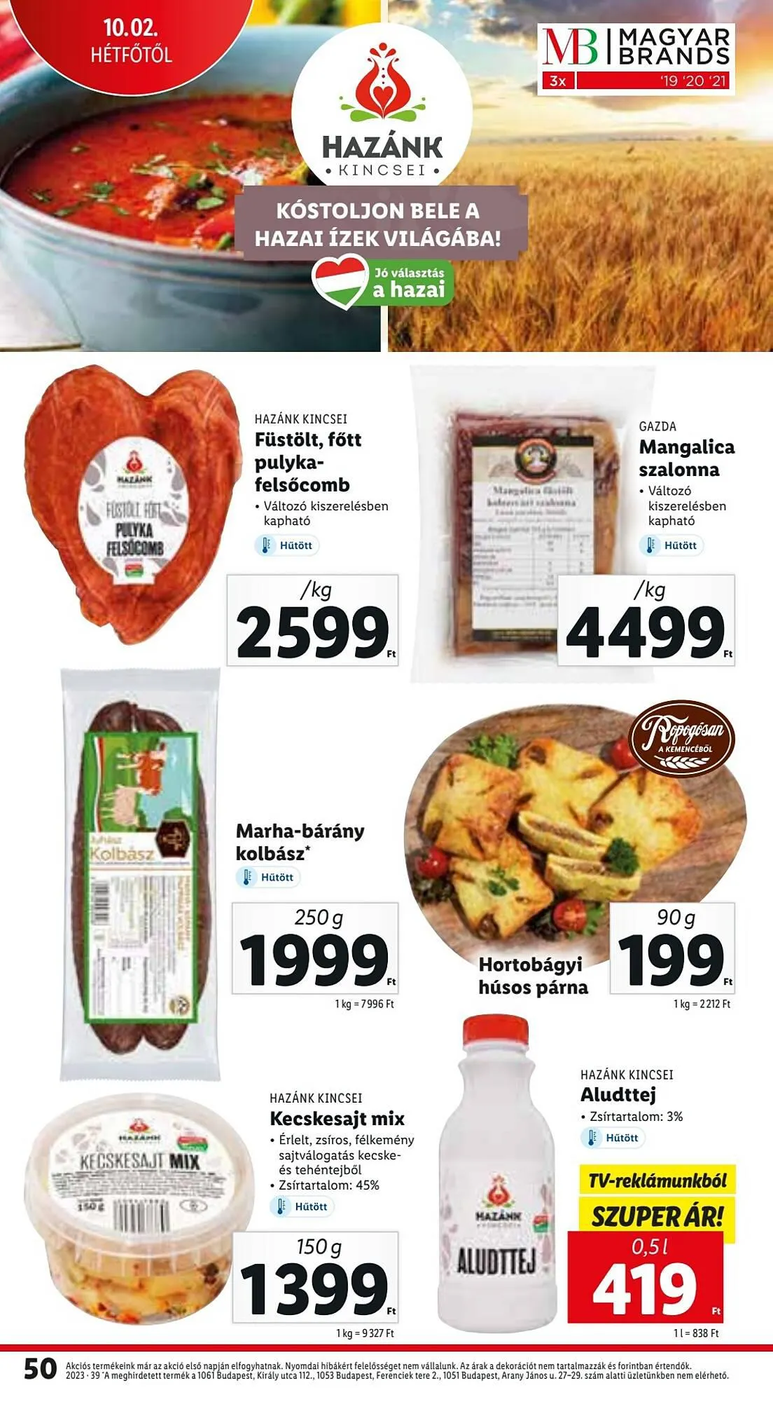 Katalógus Lidl akciós újság szeptember 28.-tól október 4.-ig 2023. - Oldal 50