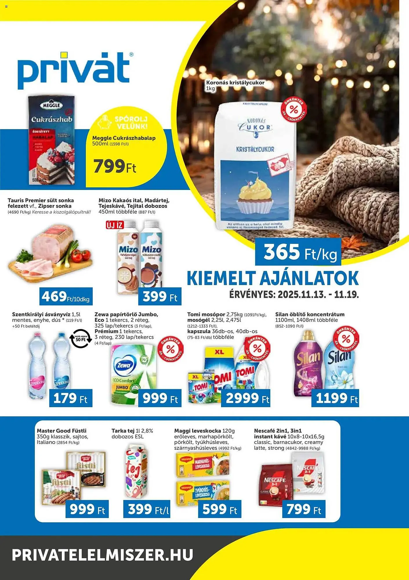 PRIVÁT akciós újság - 1