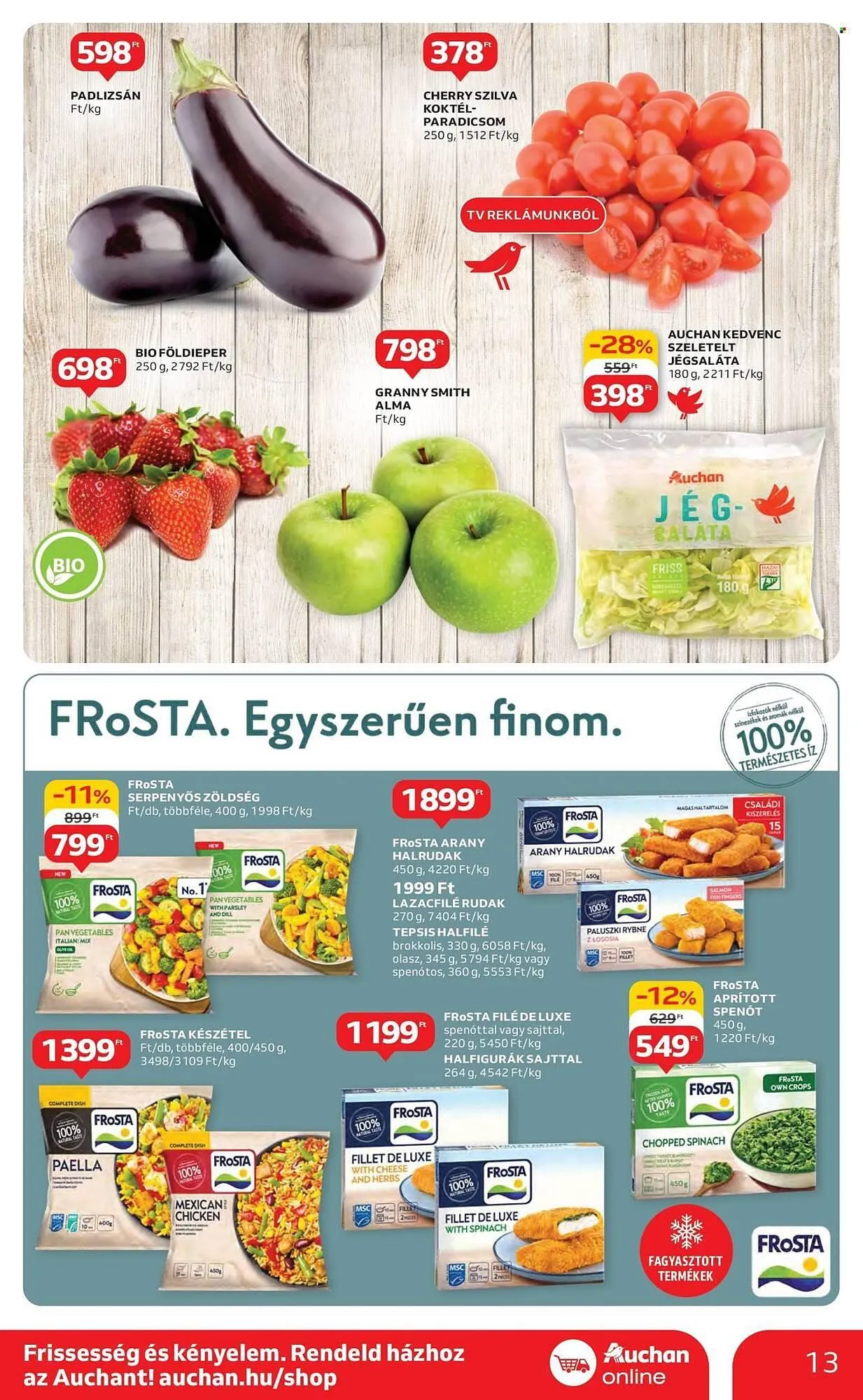 Katalógus Auchan akciós újság április 17.-tól április 23.-ig 2025. - Oldal 13