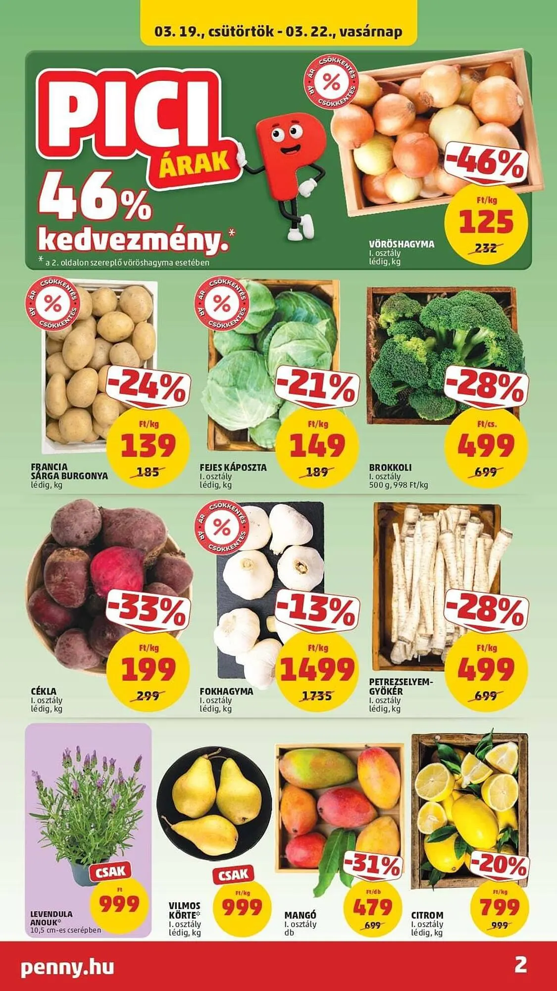 Katalógus PENNY akciós újság március 19.-tól március 25.-ig 2026. - Oldal 2