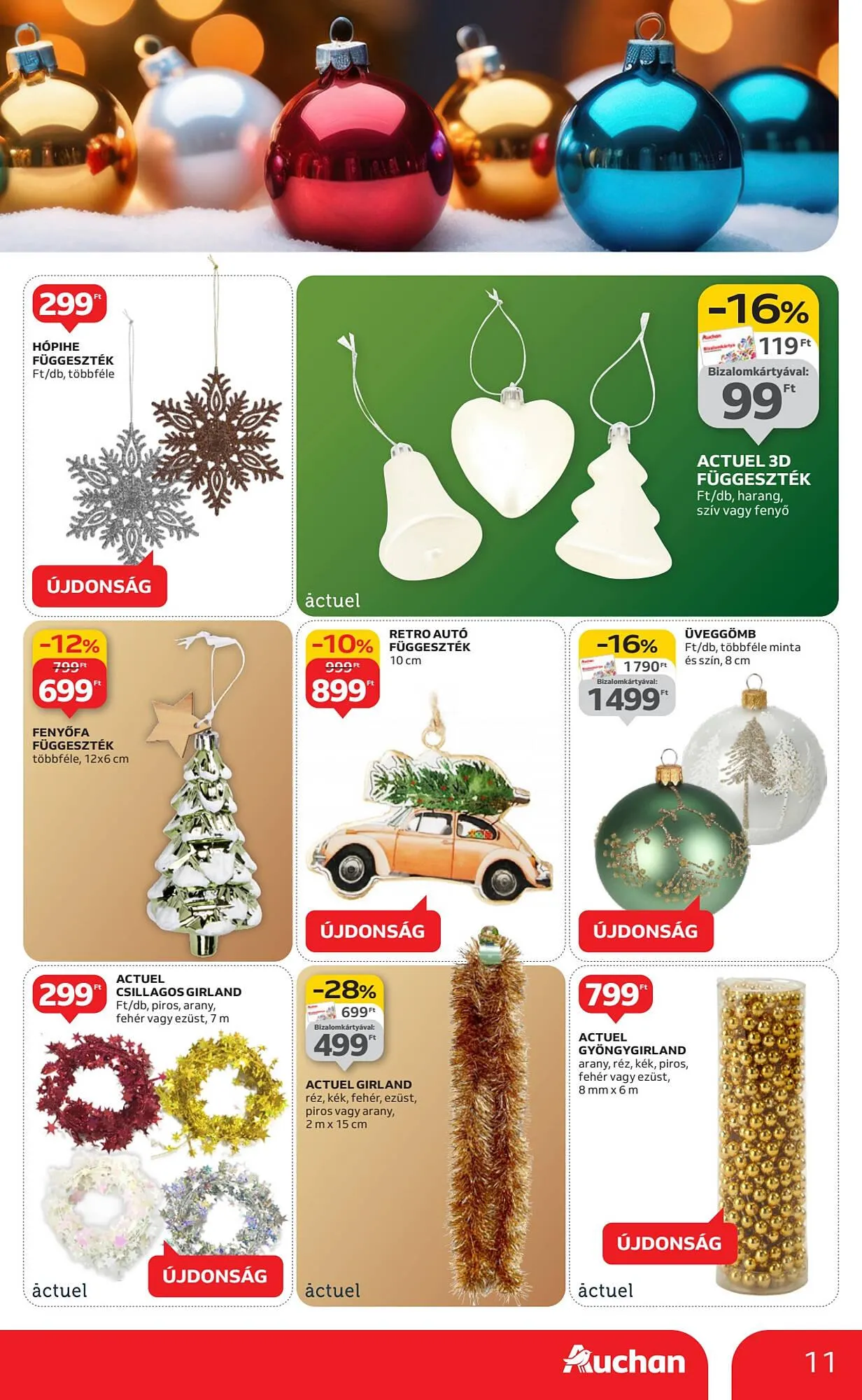 Katalógus Auchan akciós újság október 16.-tól november 26.-ig 2025. - Oldal 11