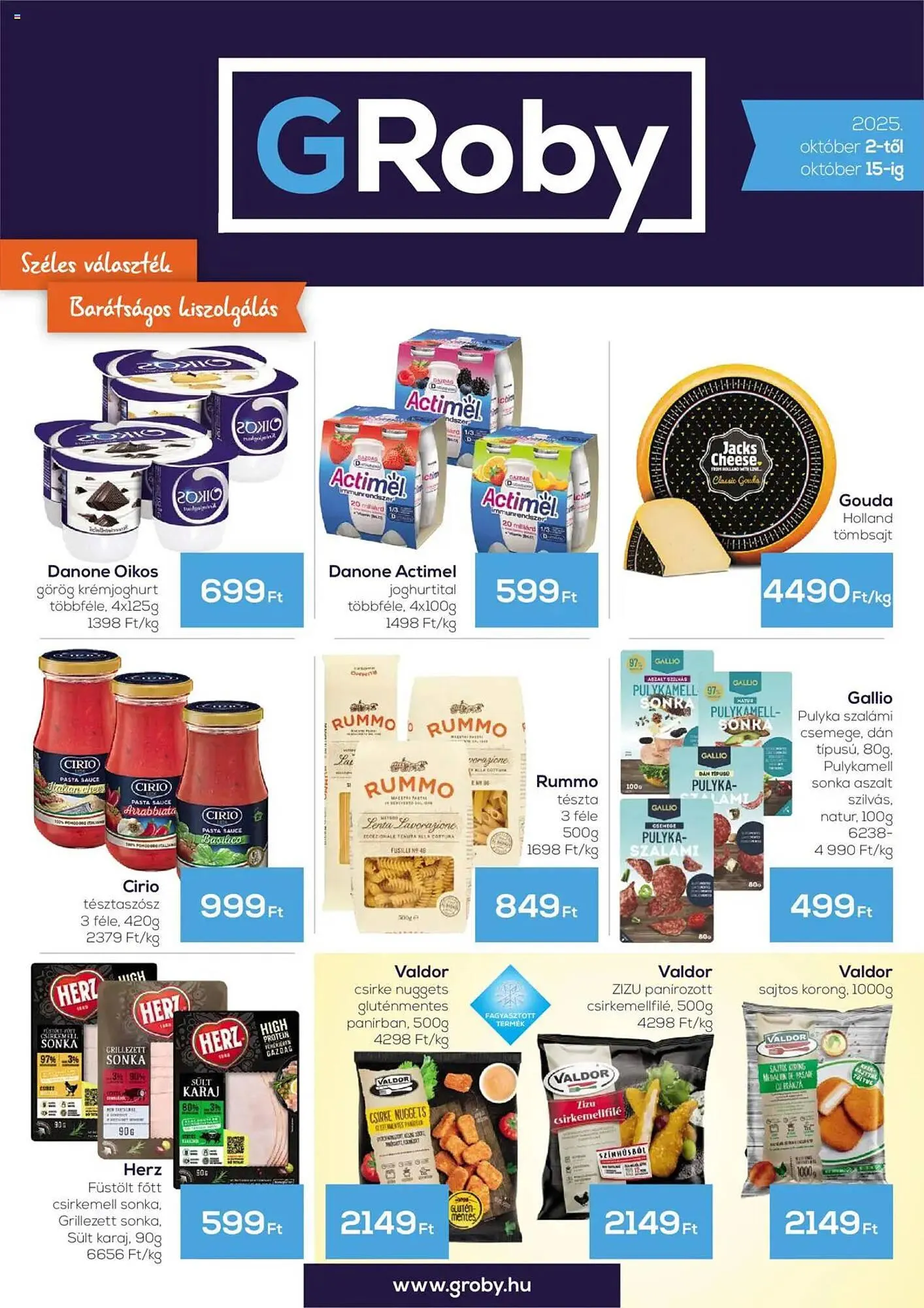 GRoby akciós újság - 1
