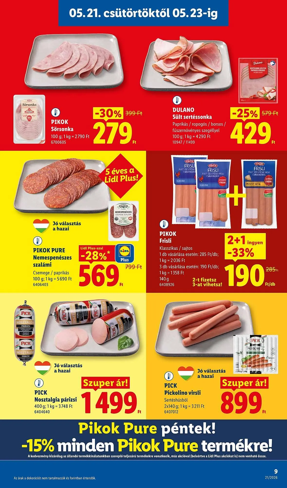 Katalógus Lidl akciós újság május 21.-tól május 27.-ig 2026. - Oldal 9