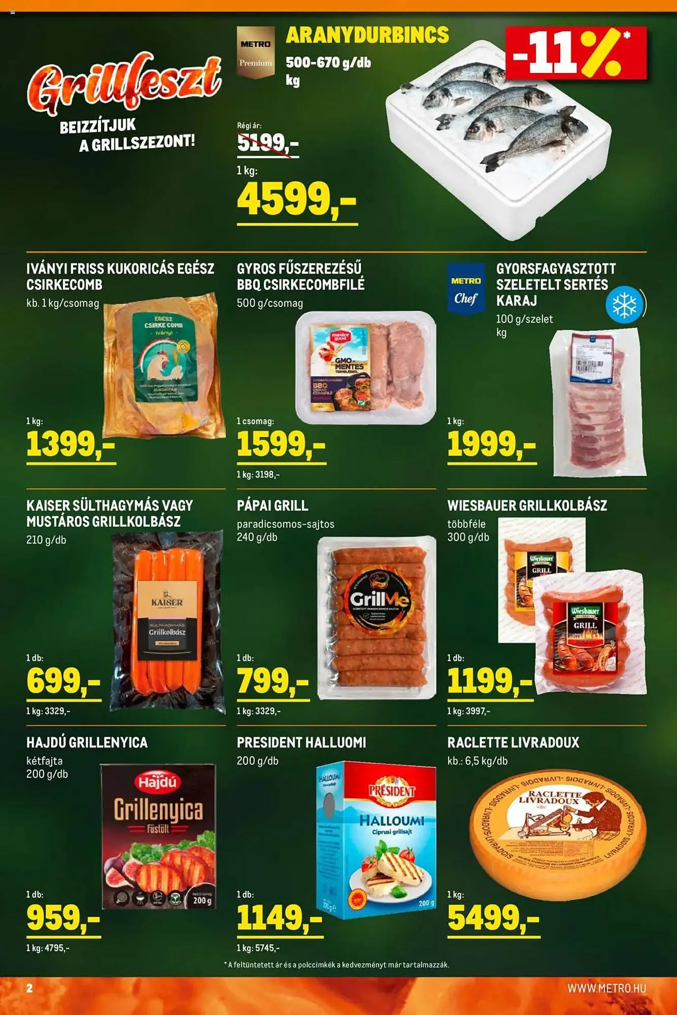 Katalógus Metro akciós újság augusztus 1.-tól augusztus 31.-ig 2025. - Oldal 2