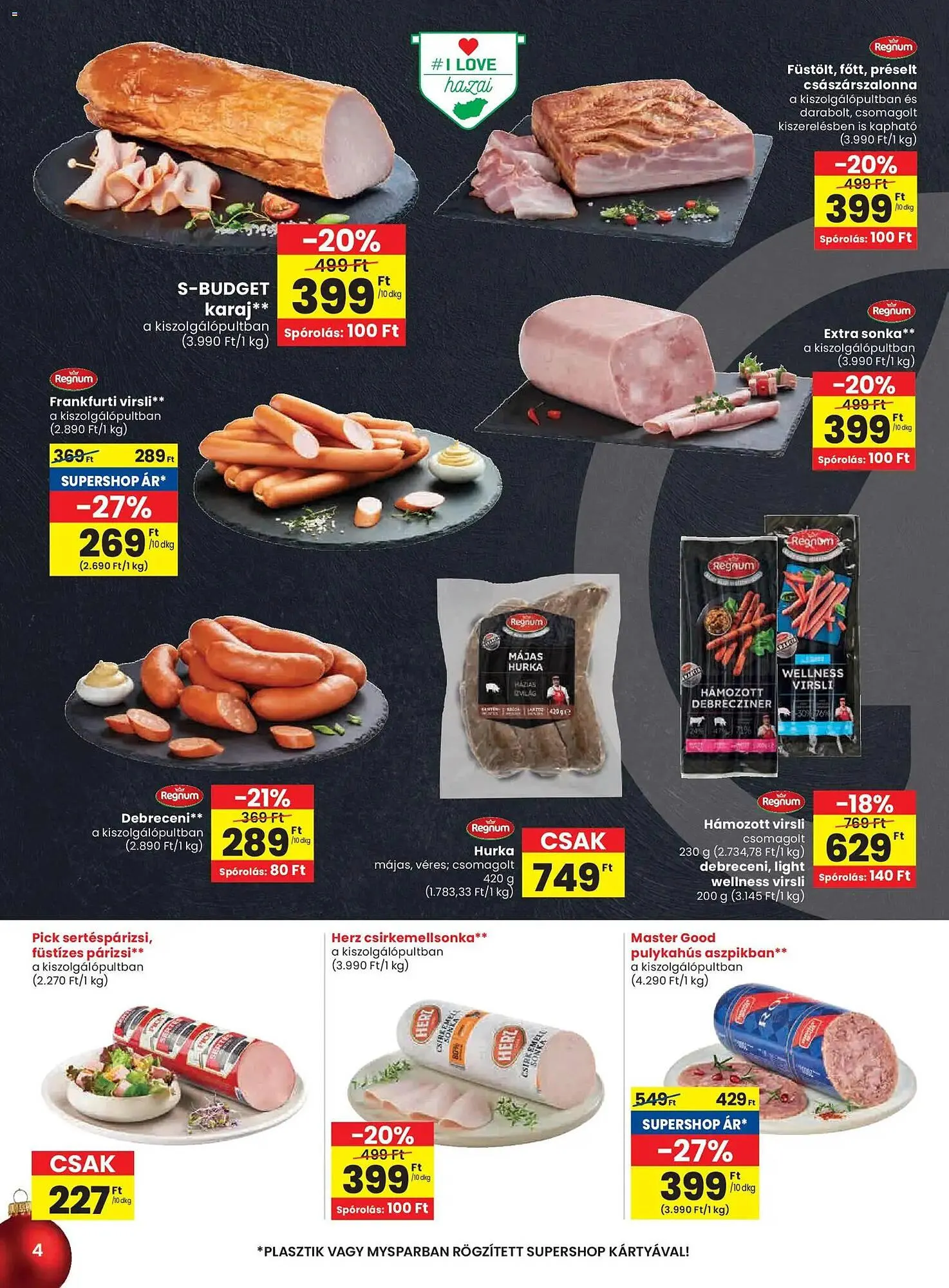 Katalógus Spar akciós újság december 4.-tól december 10.-ig 2025. - Oldal 4