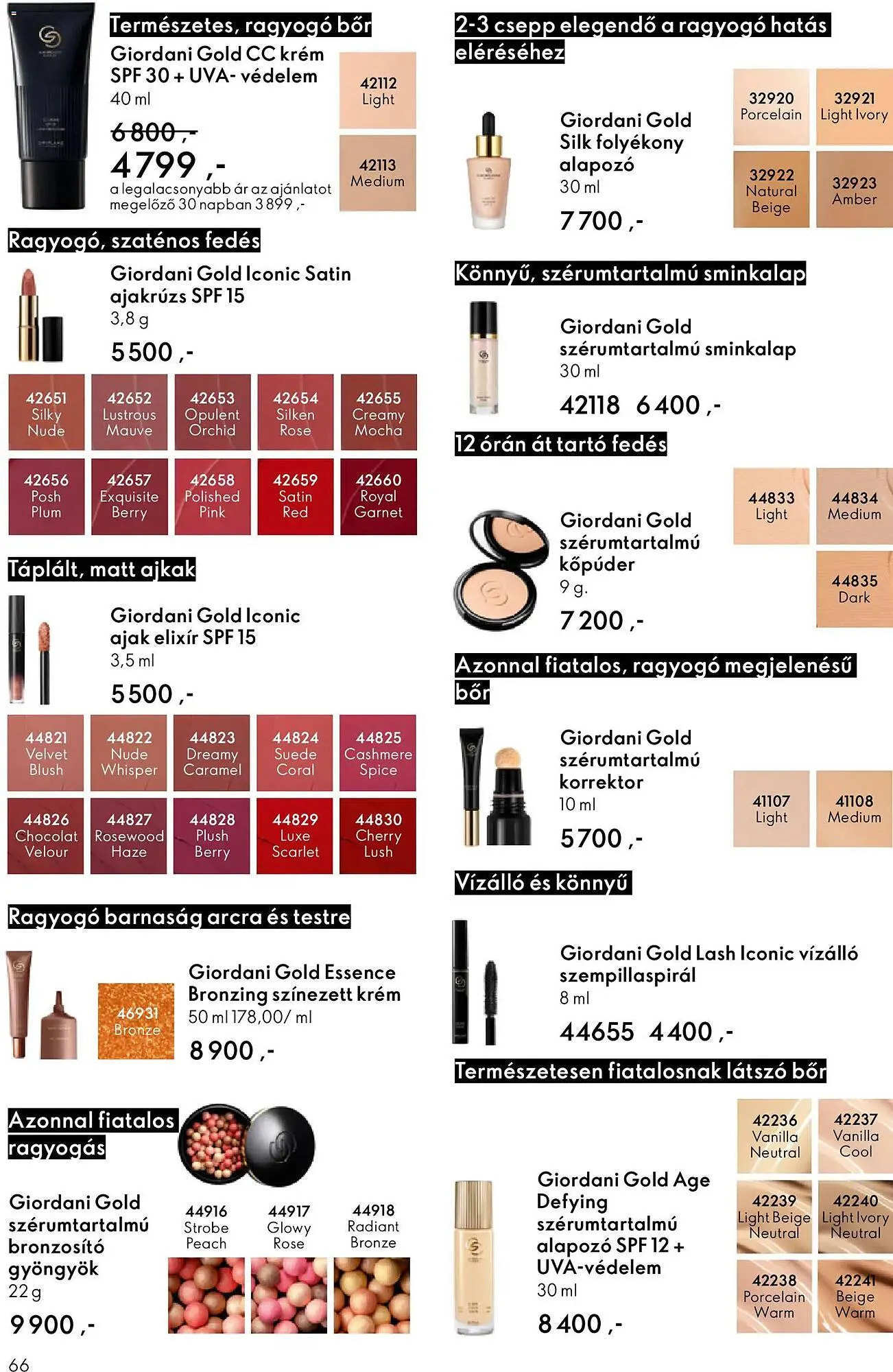 Katalógus Oriflame katalógus január 21.-tól február 10.-ig 2026. - Oldal 66