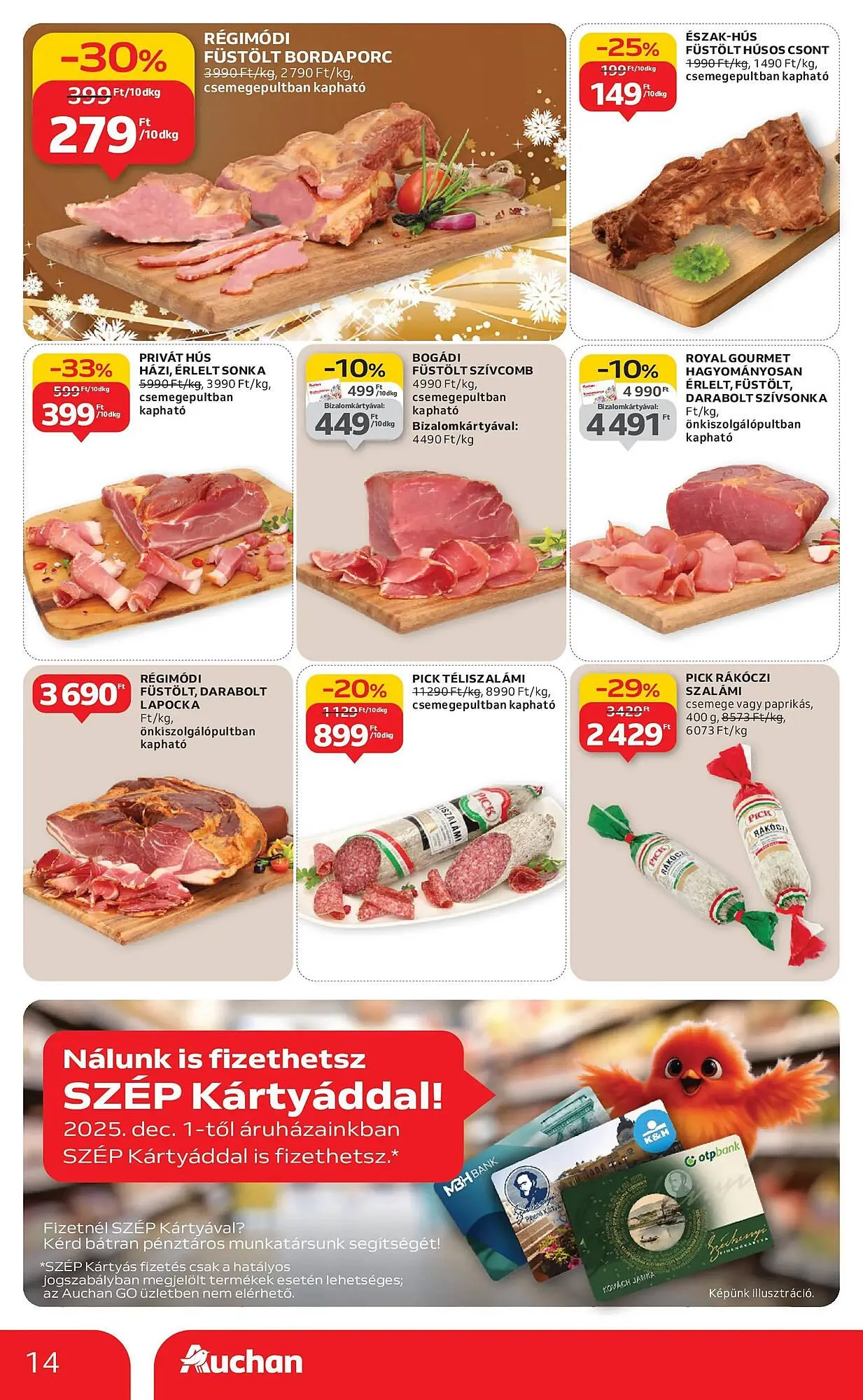 Katalógus Auchan akciós újság december 18.-tól december 24.-ig 2025. - Oldal 14