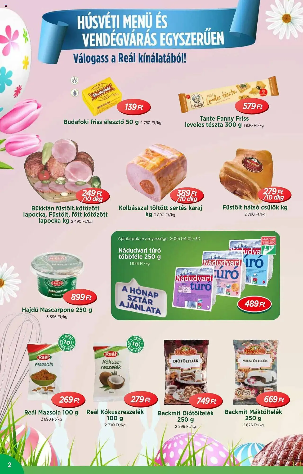 Katalógus Real akciós újság április 2.-tól április 13.-ig 2025. - Oldal 2