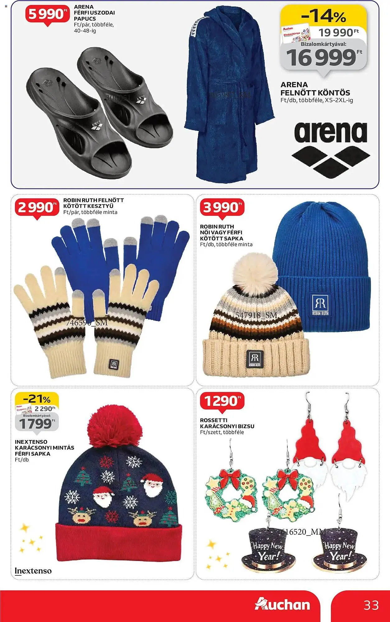Katalógus Auchan akciós újság november 13.-tól december 24.-ig 2025. - Oldal 33