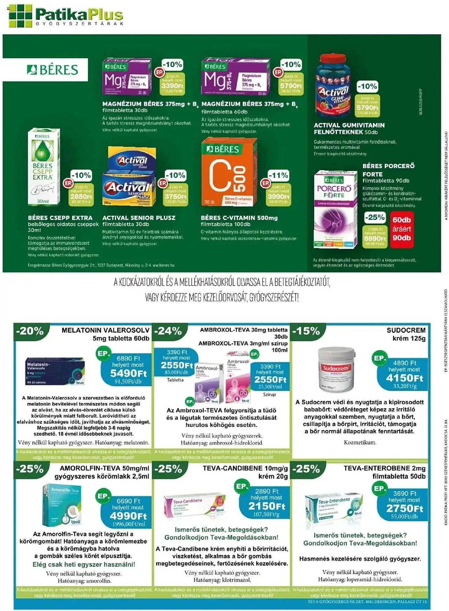 Katalógus PatikaPlus akciós újság július 1.-tól július 31.-ig 2025. - Oldal 6
