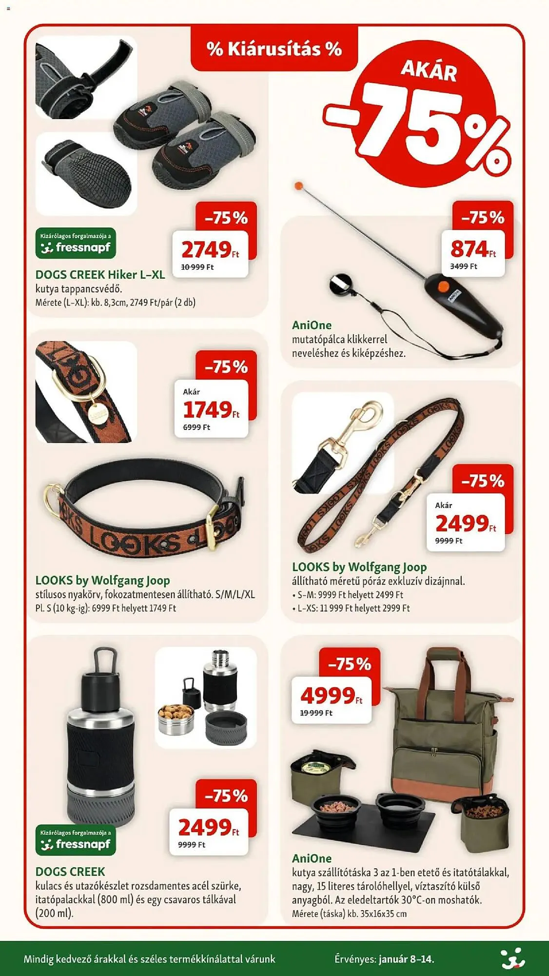 Katalógus Fressnapf akciós újság január 8.-tól január 14.-ig 2026. - Oldal 14