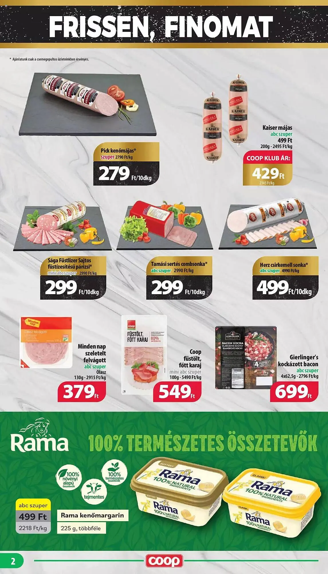 Katalógus Coop mini abc akciós újság szeptember 21.-tól október 4.-ig 2023. - Oldal 2