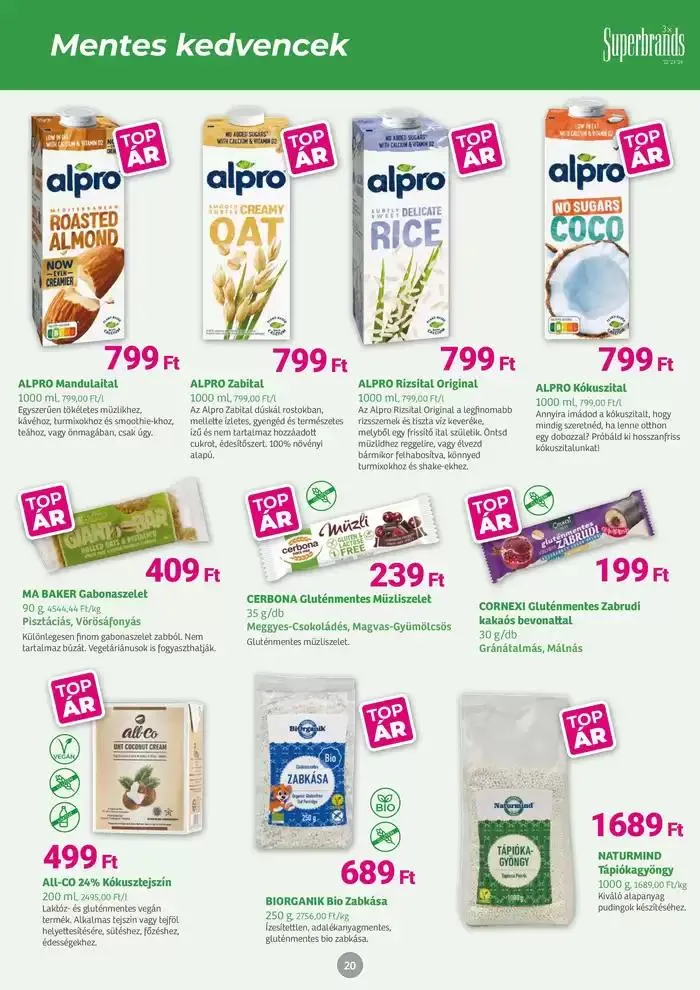 Katalógus Top Ar február 3.-tól március 2.-ig 2025. - Oldal 20