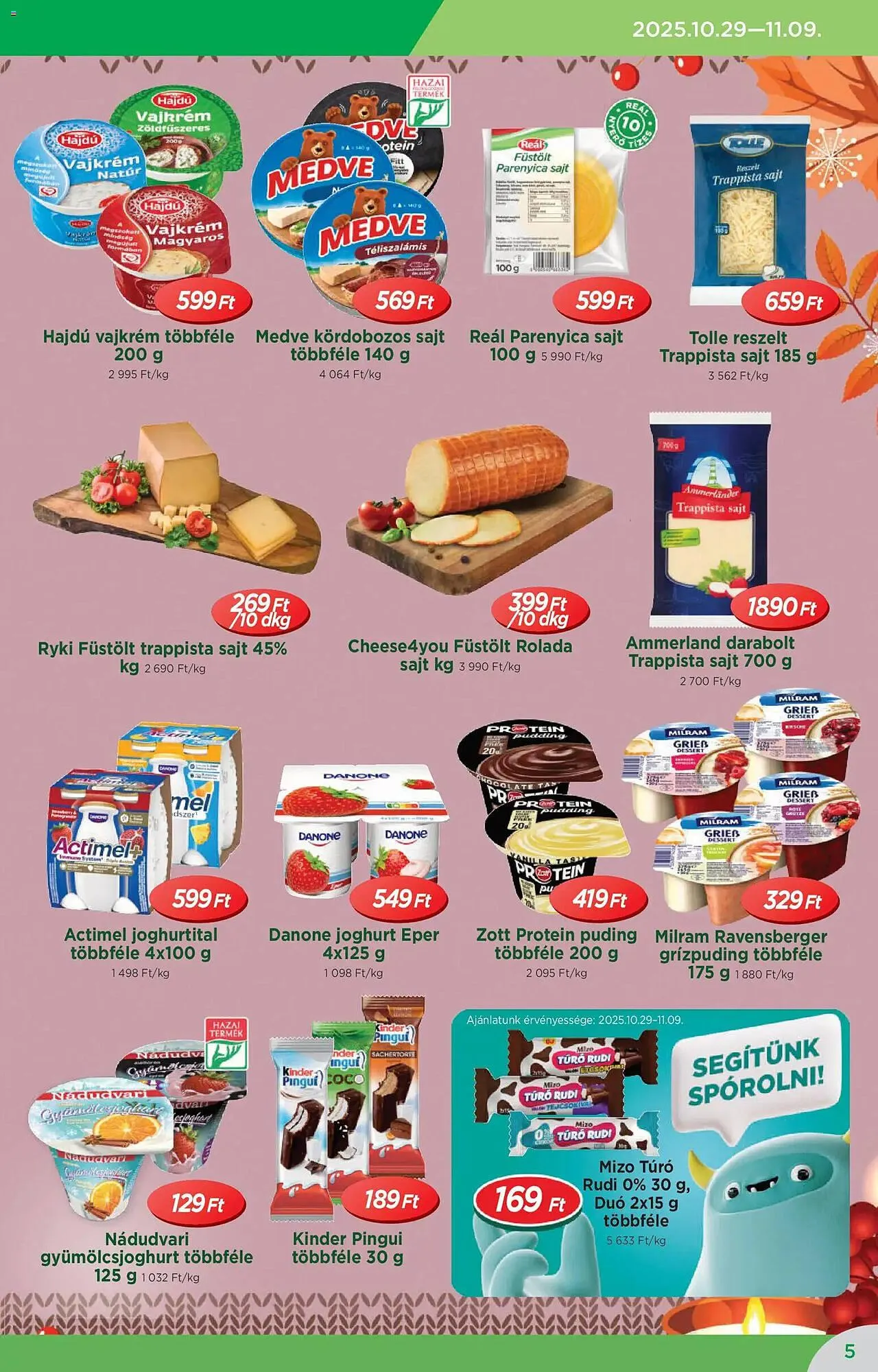 Katalógus Real akciós újság október 29.-tól november 9.-ig 2025. - Oldal 5