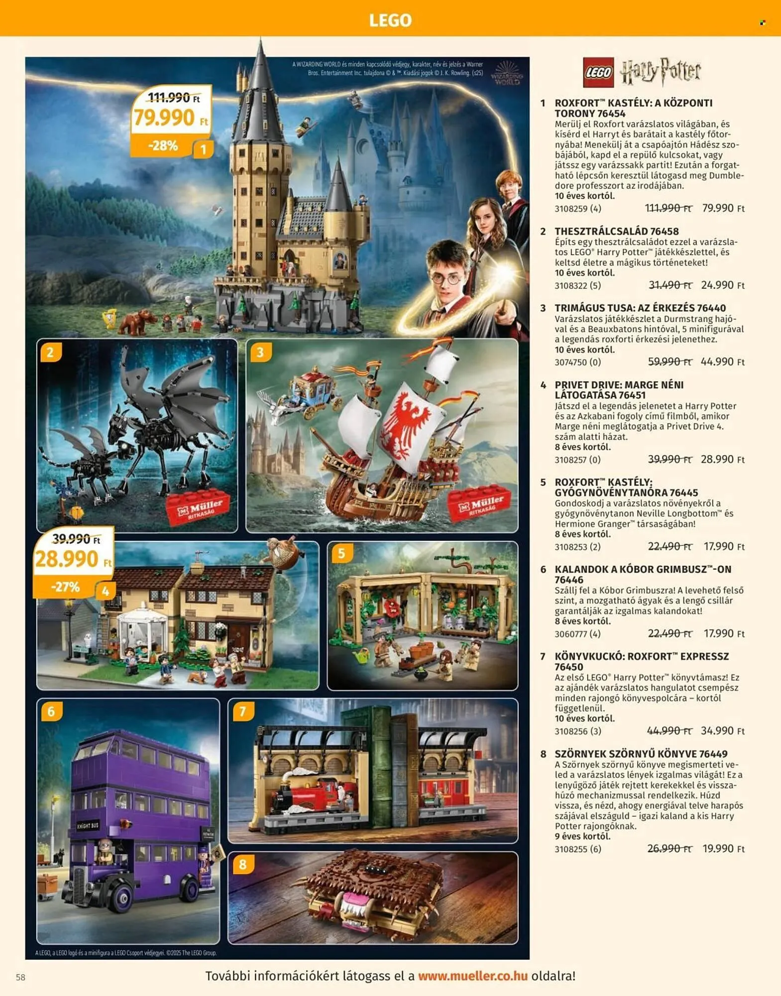Katalógus Müller akciós újság október 27.-tól december 31.-ig 2025. - Oldal 58