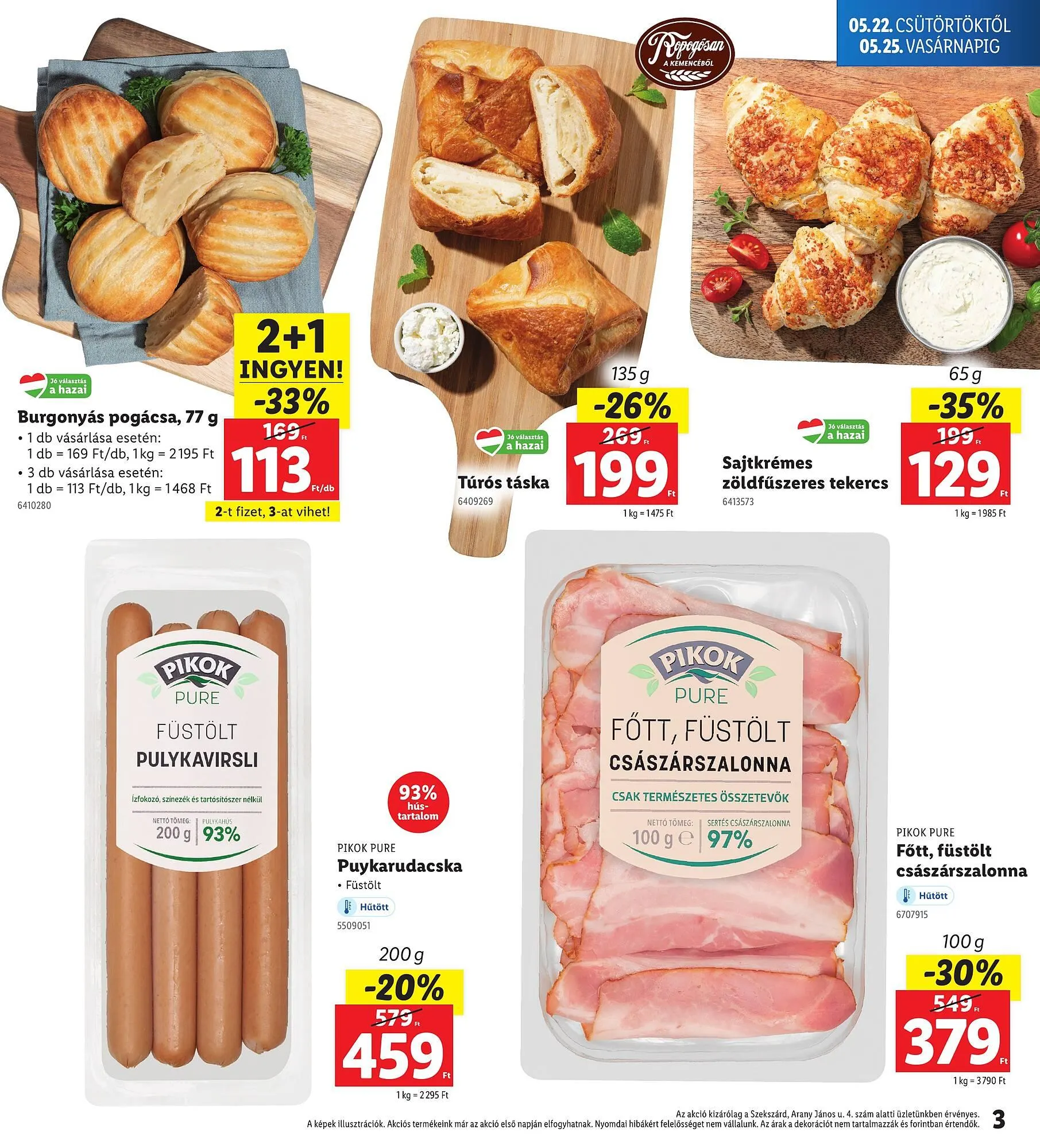 Katalógus Lidl akciós újság május 22.-tól május 25.-ig 2025. - Oldal 3