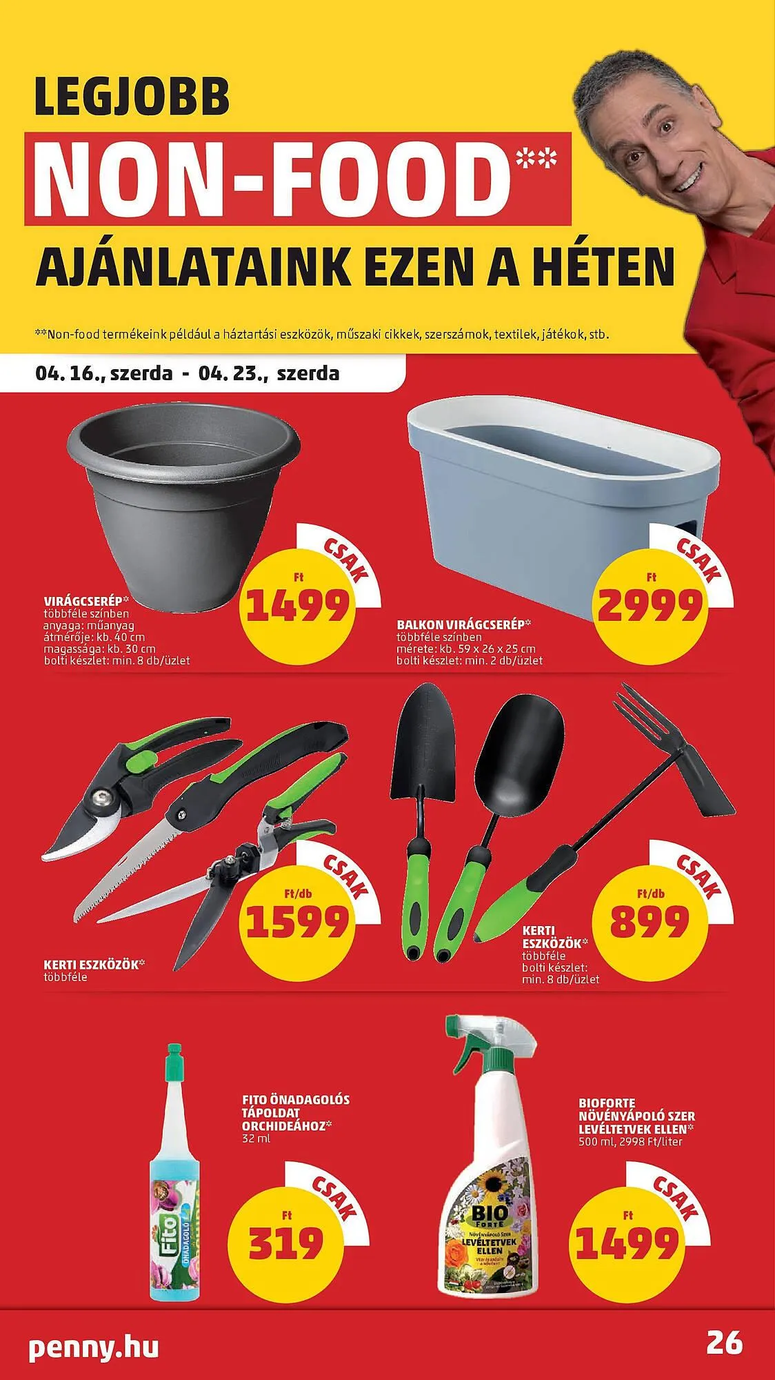 Katalógus PENNY akciós újság április 16.-tól április 23.-ig 2025. - Oldal 26