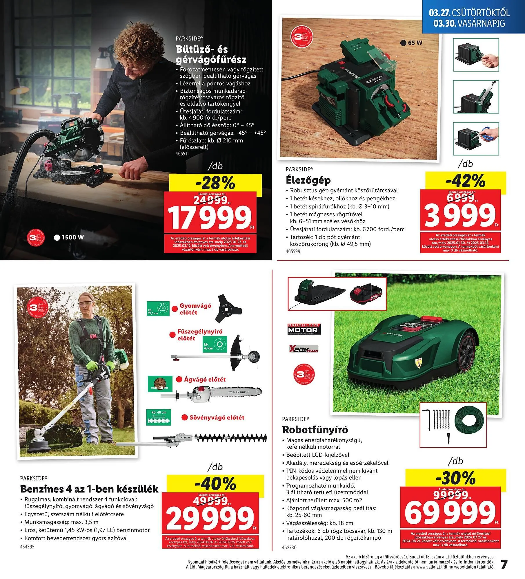 Katalógus Lidl akciós újság március 27.-tól március 30.-ig 2025. - Oldal 7