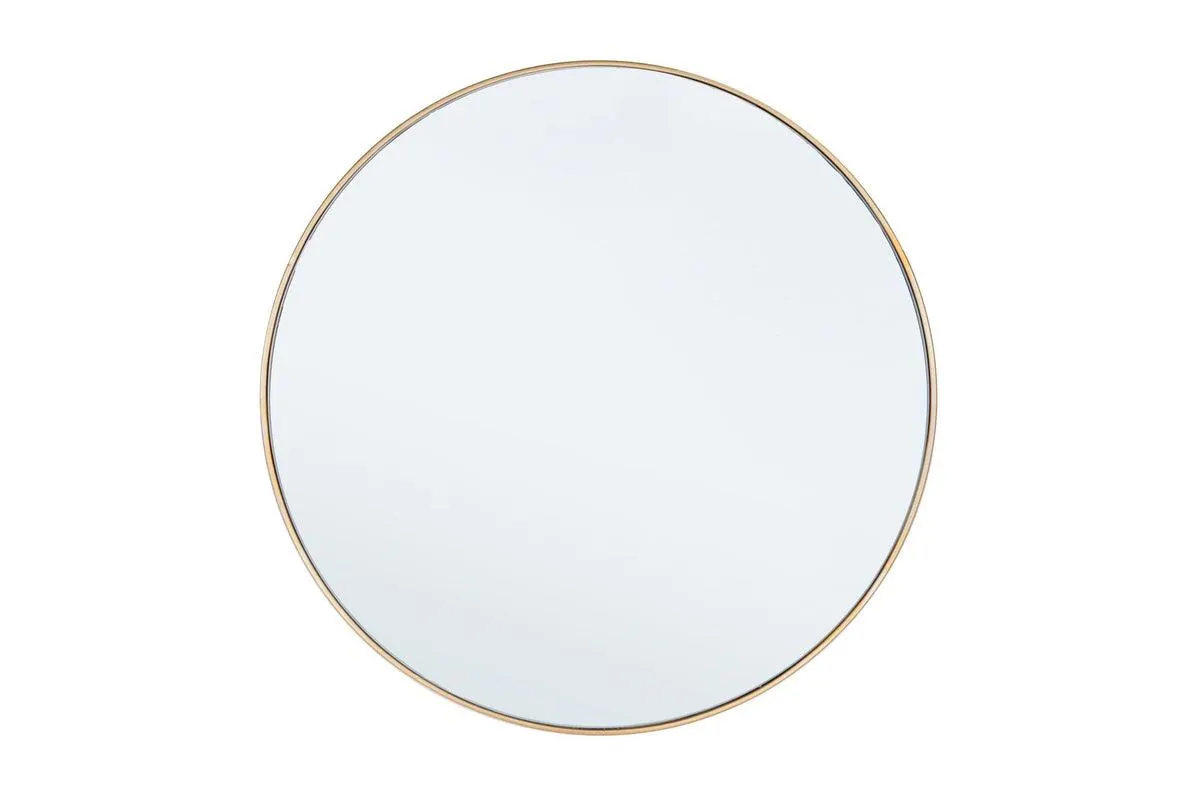 NUCLEOS arany keretes tükör 60cm átmérő