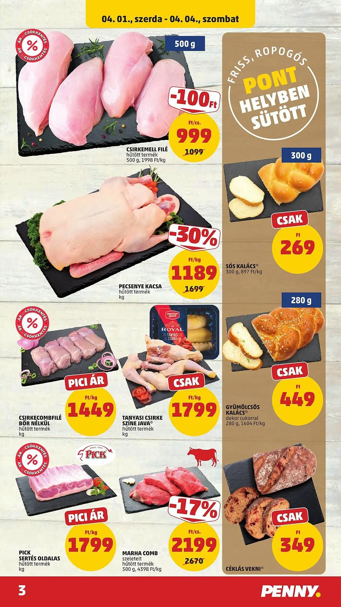 Katalógus PENNY akciós újság április 1.-tól április 8.-ig 2026. - Oldal 3