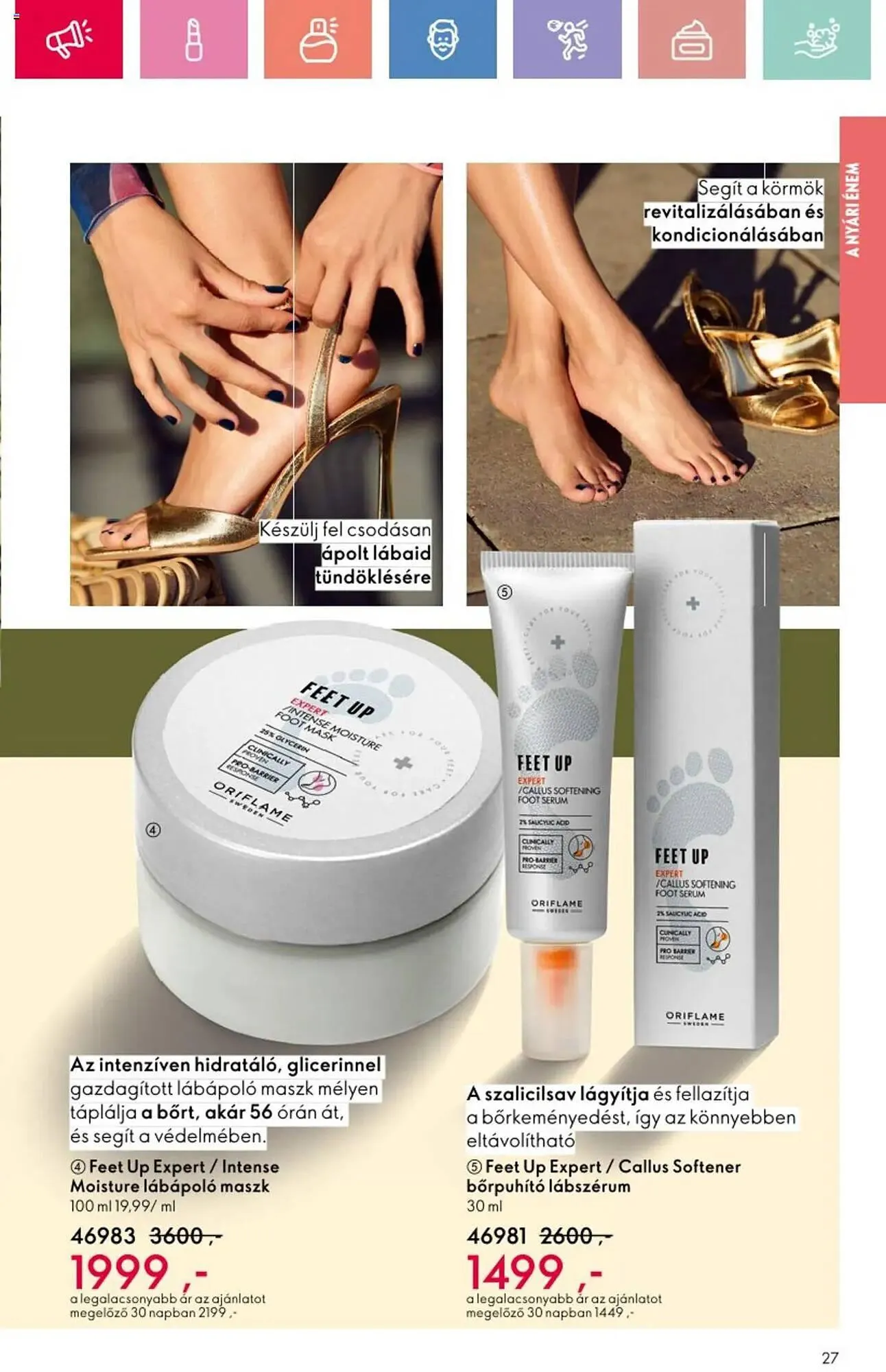Katalógus Oriflame akciós újság július 6.-tól július 26.-ig 2025. - Oldal 27