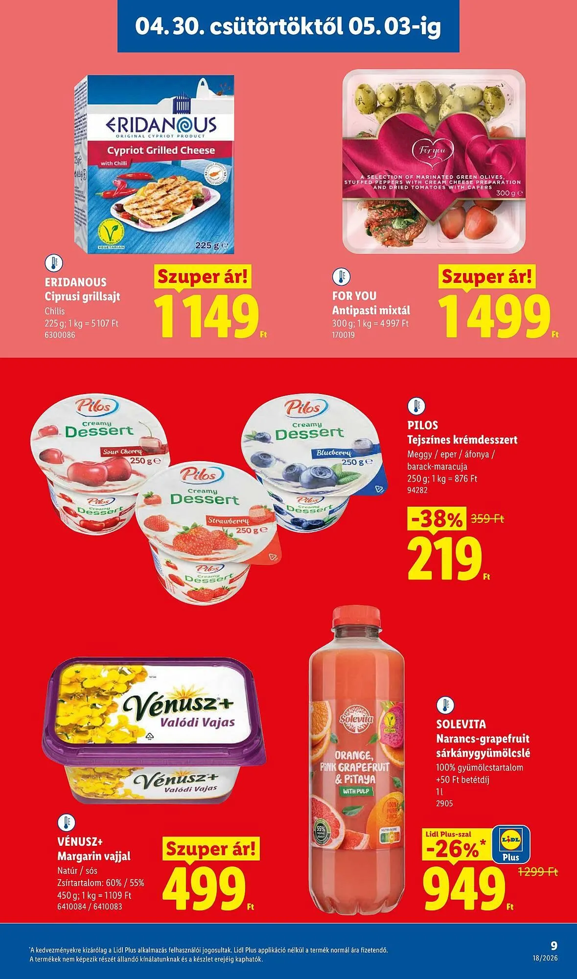 Katalógus Lidl akciós újság április 30.-tól május 6.-ig 2026. - Oldal 9