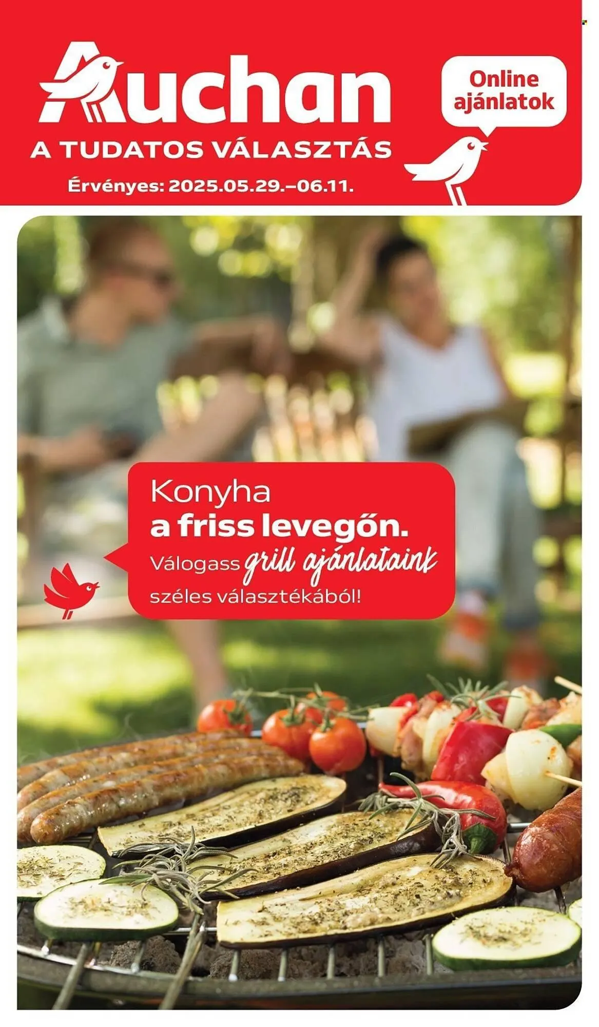 Katalógus Auchan akciós újság május 29.-tól június 11.-ig 2025. - Oldal 1