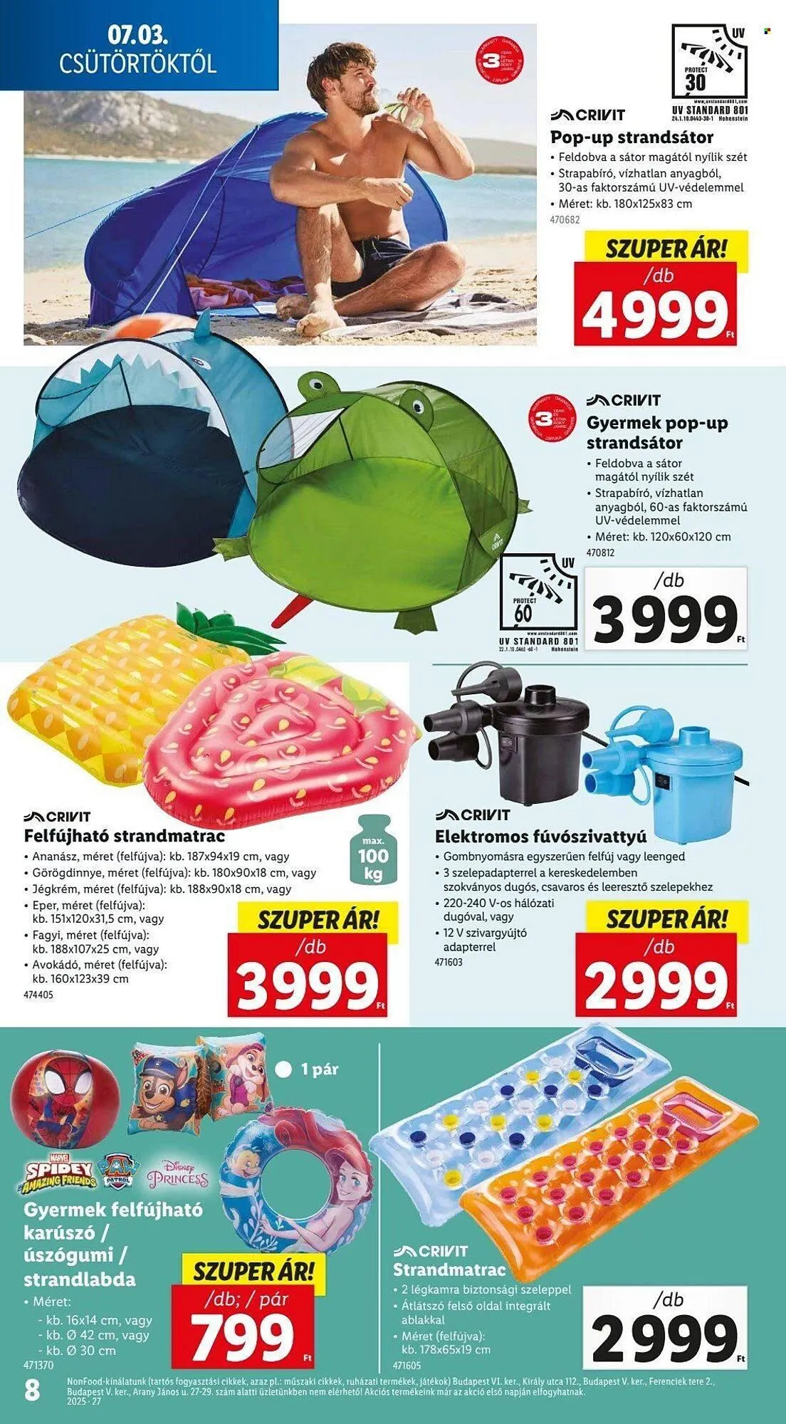 Katalógus Lidl akciós újság július 3.-tól július 9.-ig 2025. - Oldal 7