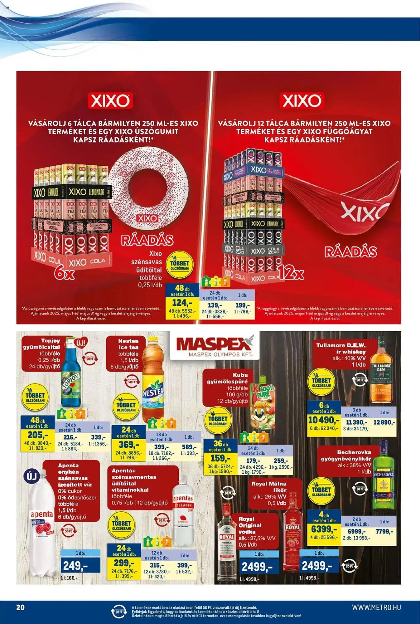 Katalógus Metro akciós újság május 2.-tól május 15.-ig 2025. - Oldal 20