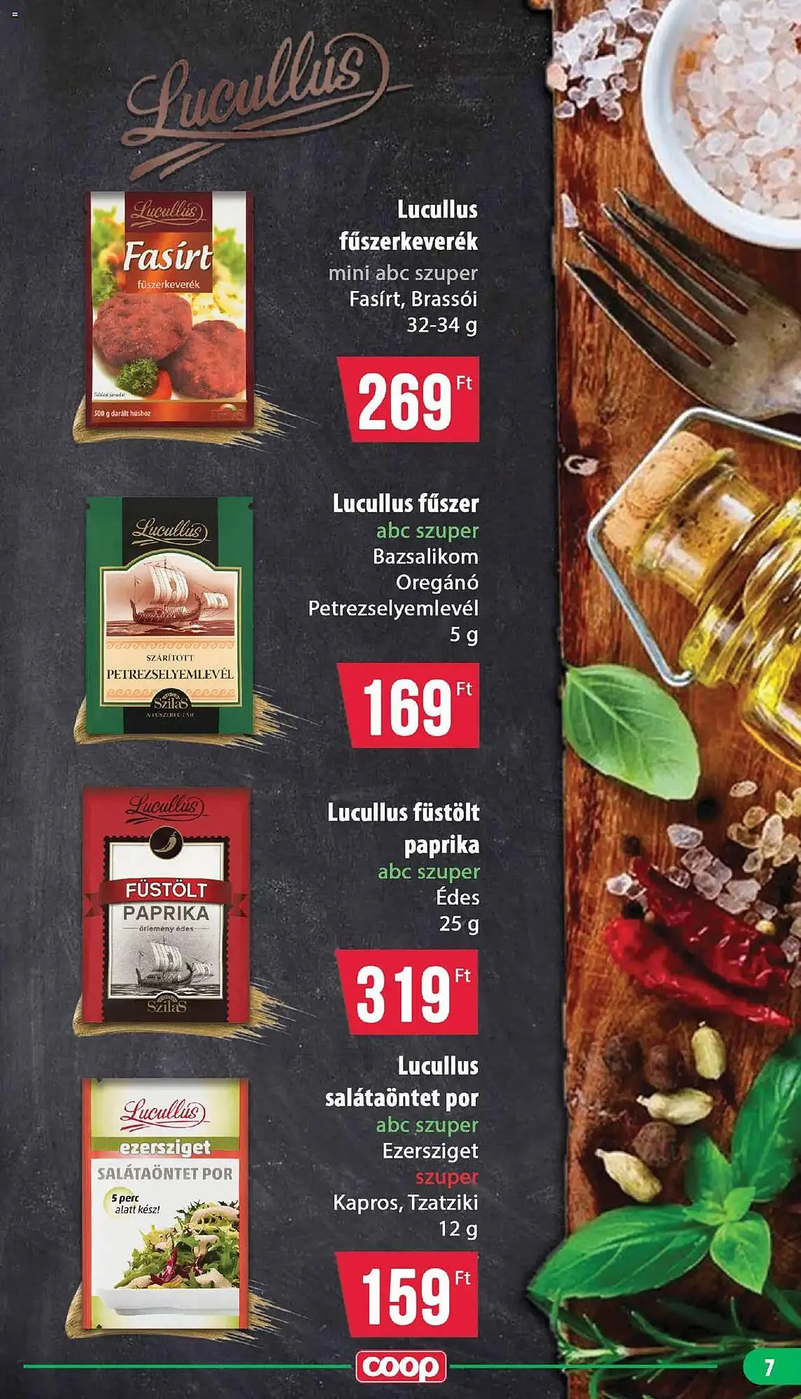 Katalógus Coop akciós újság április 17.-tól április 23.-ig 2025. - Oldal 7