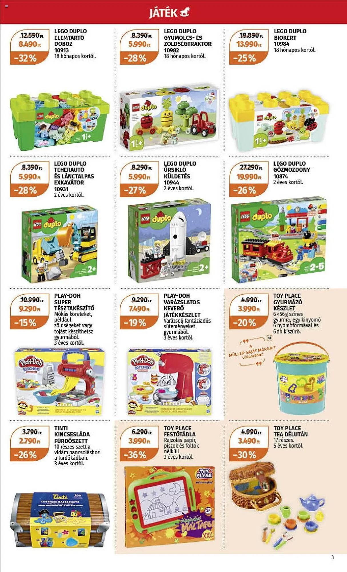Katalógus Müller akciós újság november 27.-tól december 10.-ig 2023. - Oldal 3