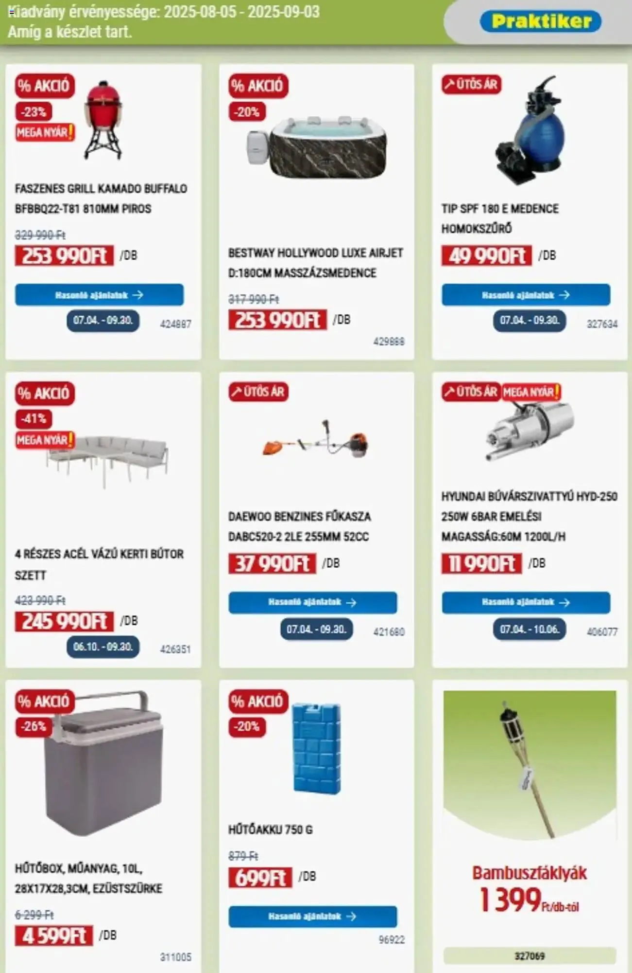 Katalógus Praktiker akciós újság augusztus 5.-tól szeptember 3.-ig 2025. - Oldal 15