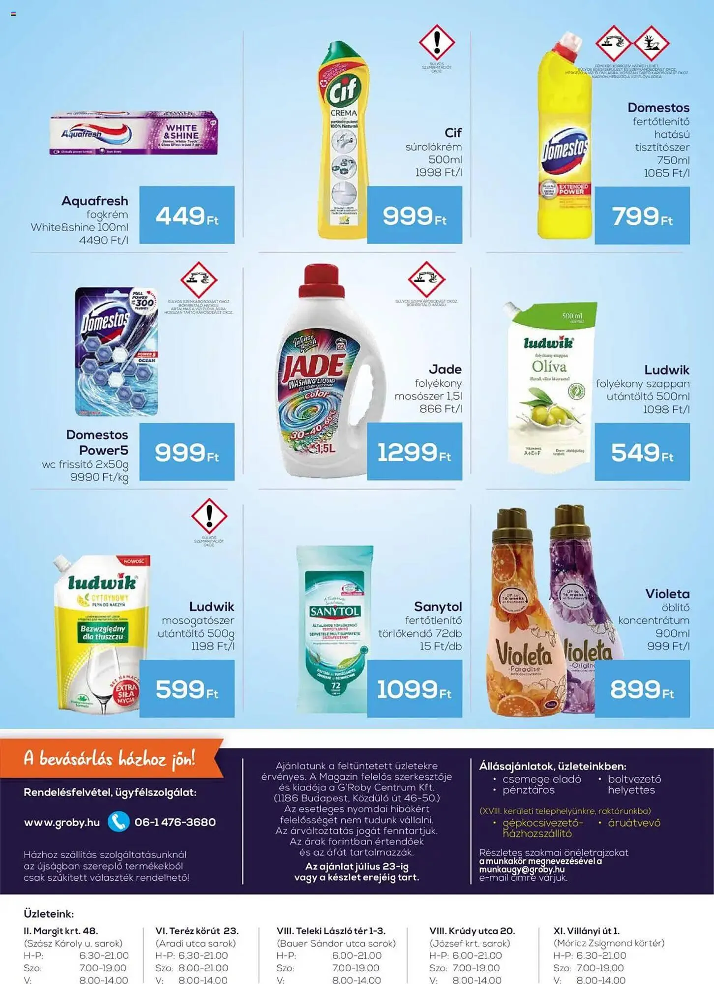 Katalógus GRoby akciós újság július 10.-tól július 23.-ig 2025. - Oldal 4