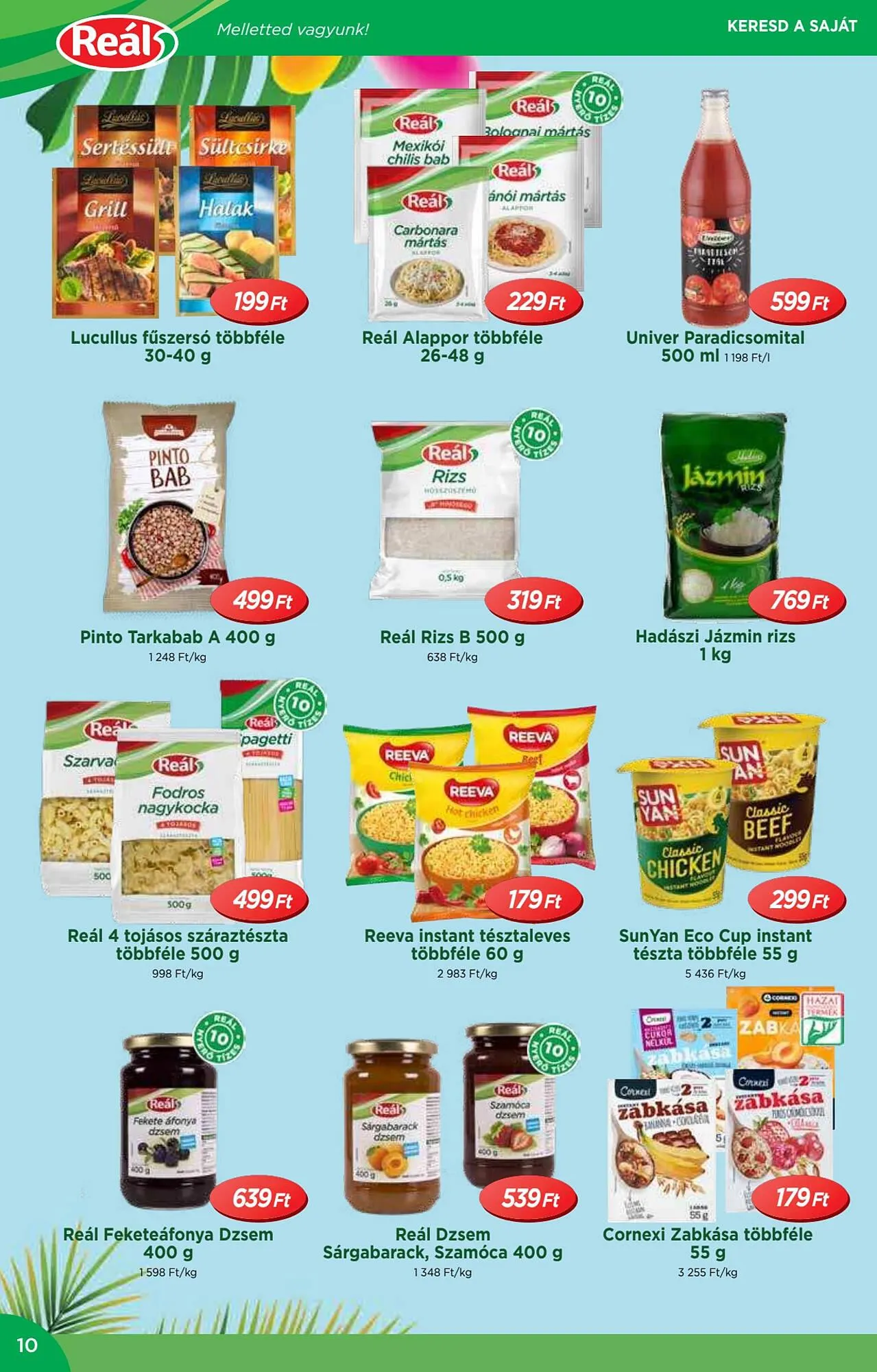 Katalógus Real akciós újság június 4.-tól június 15.-ig 2025. - Oldal 10