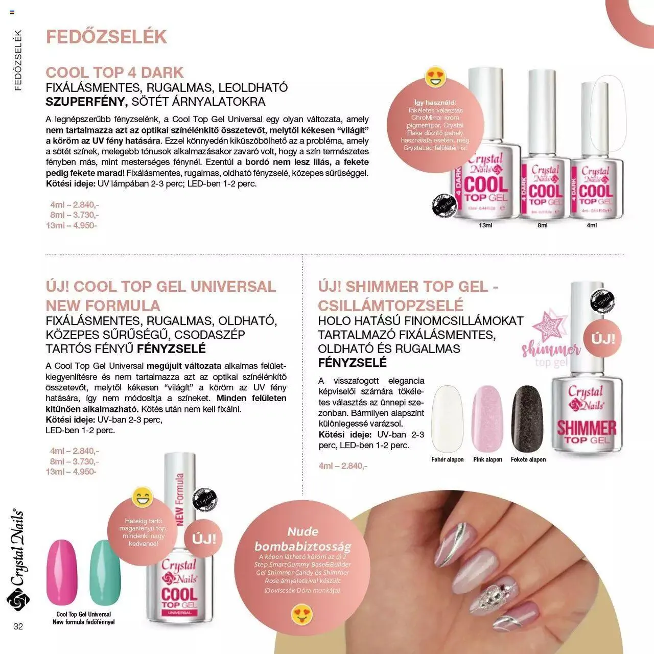 Katalógus Crystal Nails - Nagykatalógus 2023/24 március 6.-tól december 31.-ig 2023. - Oldal 32