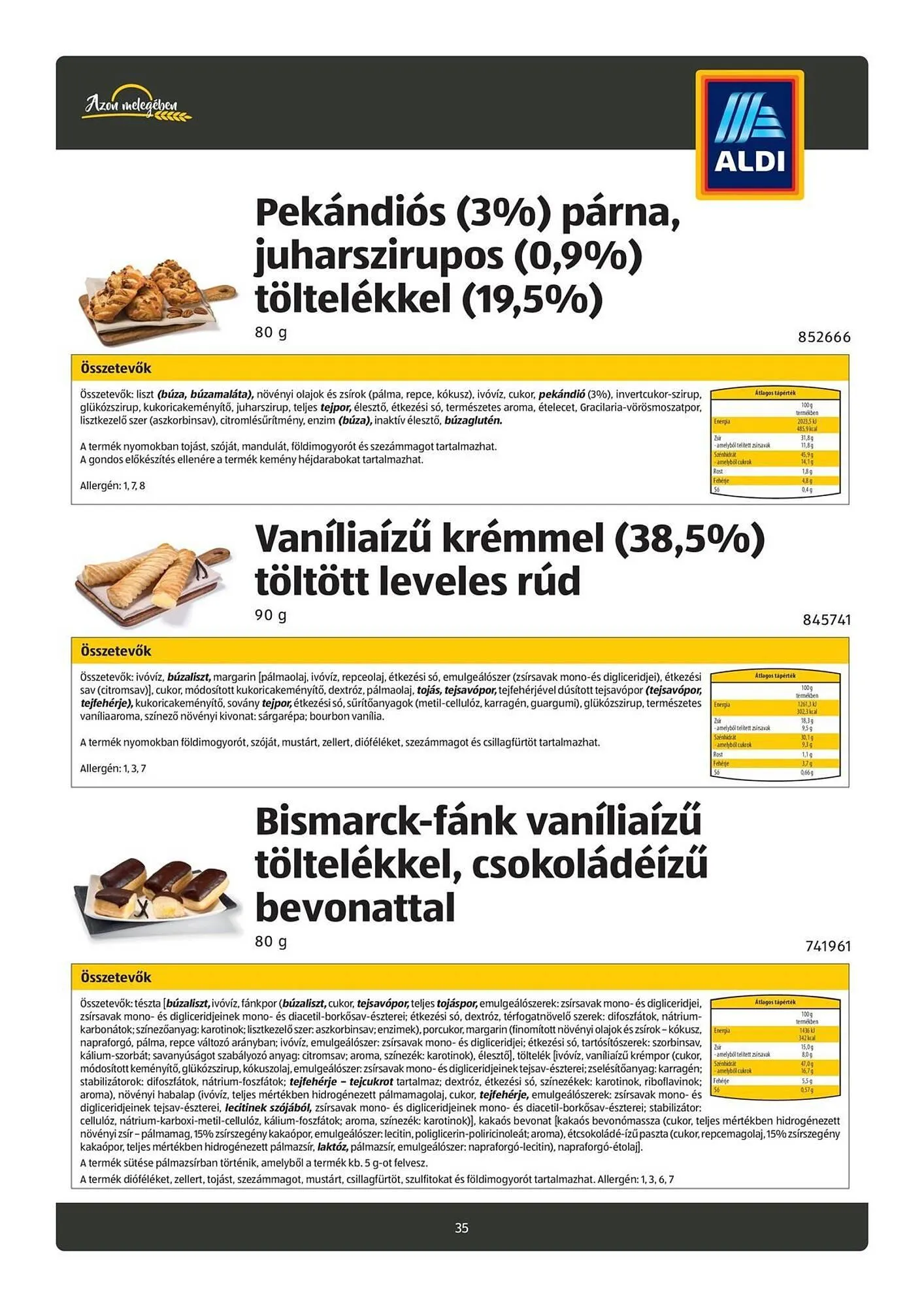 Katalógus ALDI akciós újság november 3.-tól május 12.-ig 2026. - Oldal 35