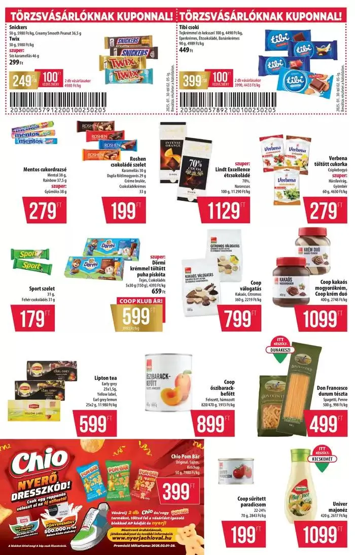 Katalógus Coop országos szórólap február 1. hét - Abc-Szuper január 30.-tól február 5.-ig 2025. - Oldal 4
