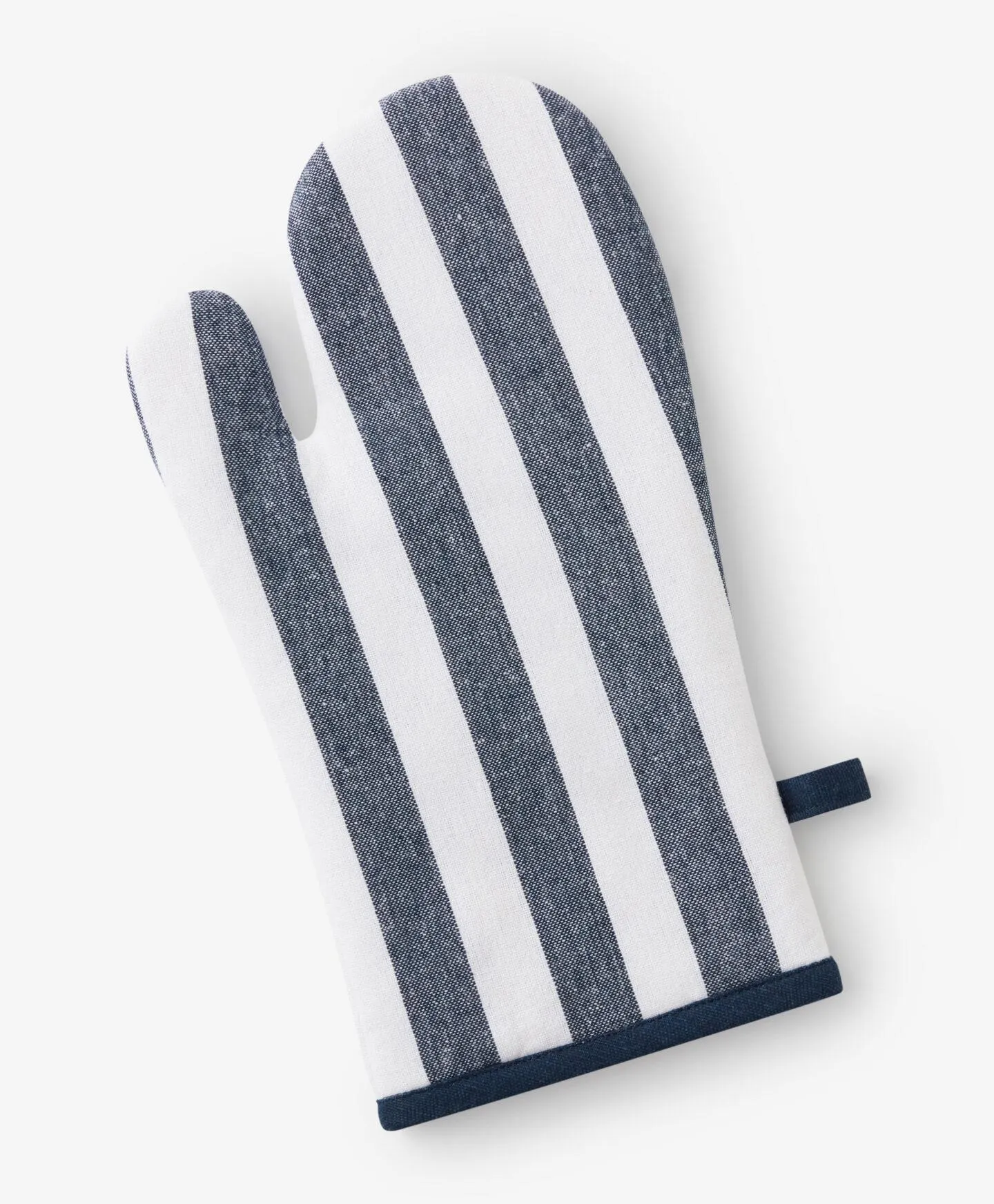 sütőkesztyű csíkos mintával