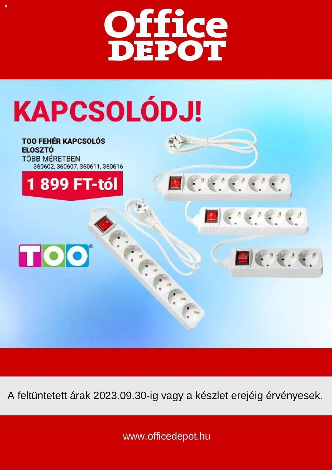Katalógus Office Depot akciós újság szeptember 12.-tól szeptember 30.-ig 2023. - Oldal 12