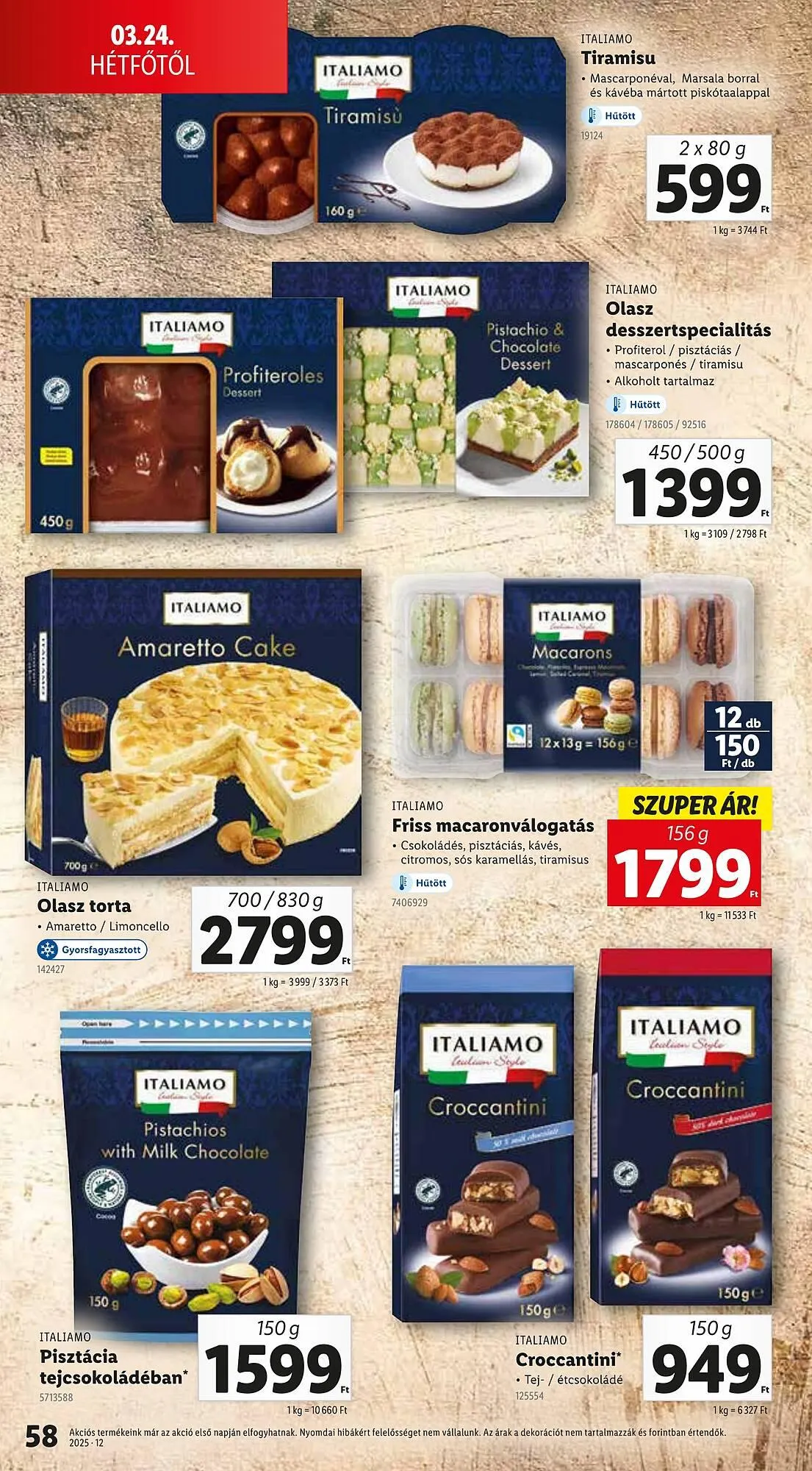 Katalógus Lidl akciós újság március 20.-tól március 26.-ig 2025. - Oldal 58